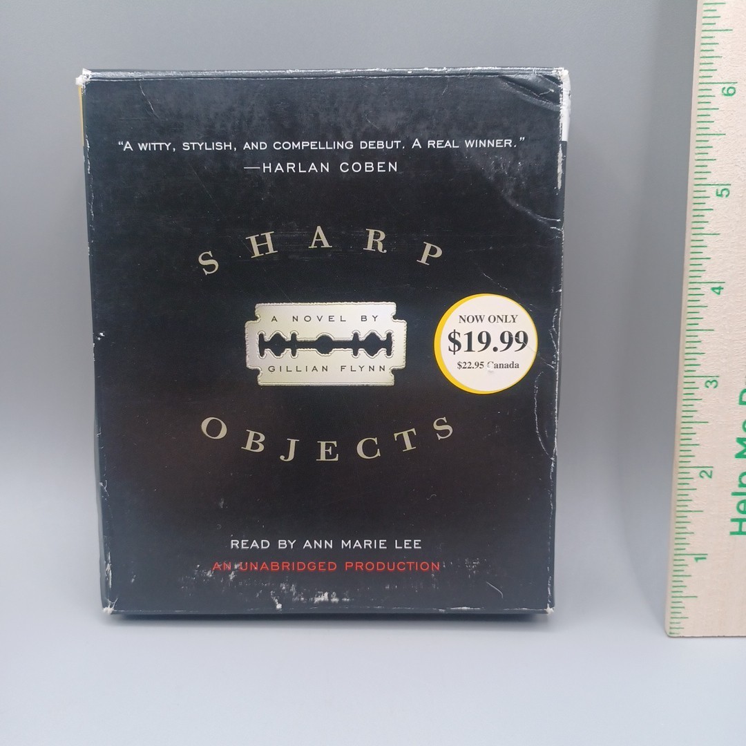 SHARP OBJECTS by Gillian Flynn Audiobook 8 CDs Unabridged Read by Ann Marie Lee