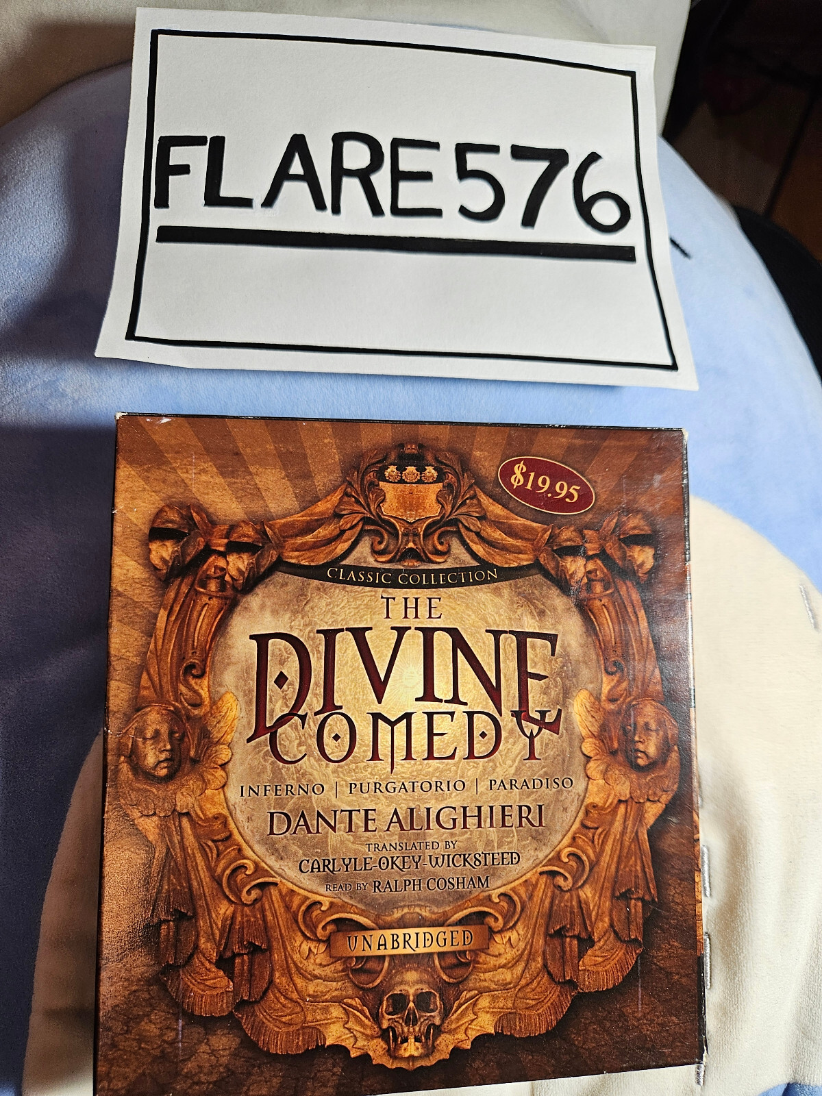 The Divine Comedy by Dante Alighieri Unabridged 11 CD Audiobook