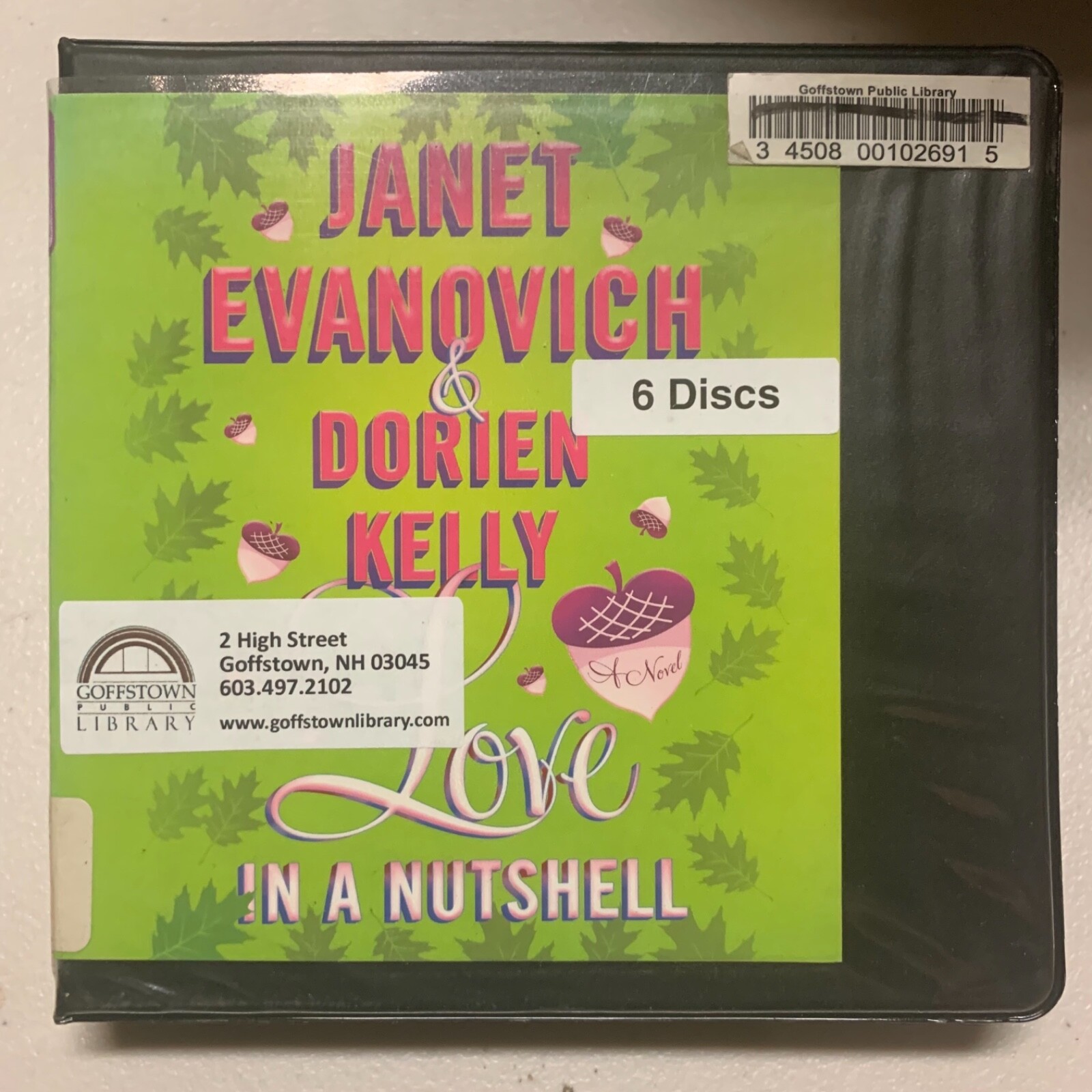 Audiobook Shelf62C~ Janet Evanovich Dorien Kelly Love in a Nutshell Unabridged