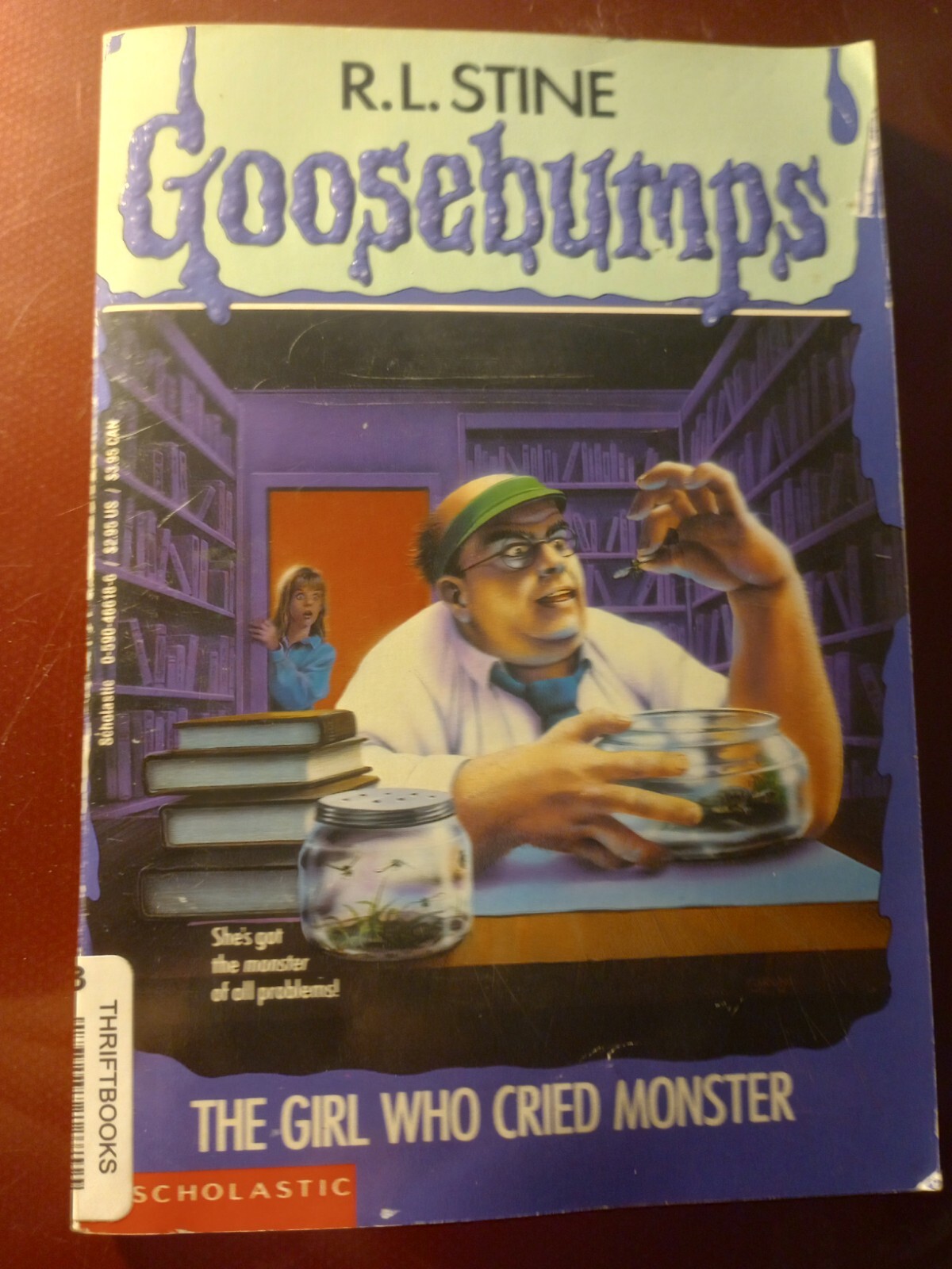 Goosebumps #8 The Girl Who Cried Monster
