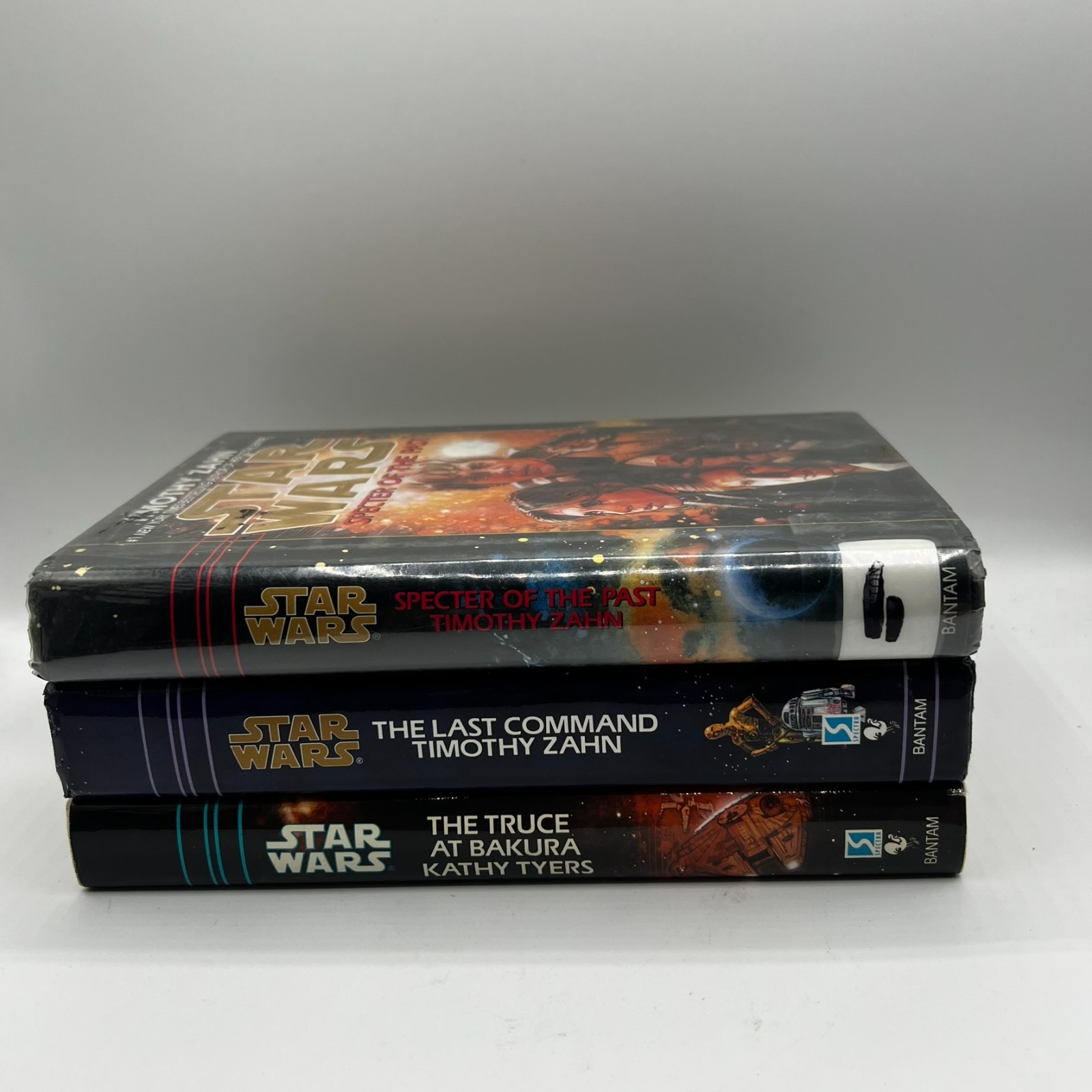 Star Wars Lot Of 3 Hardcover Books Ex-Library Specter of Past Truce Bakura