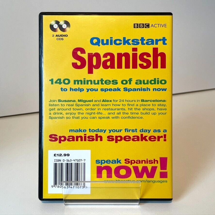 Quickstart Spanish 2 CD No Reading No Writing No Problem BBC Speak Spanish Now