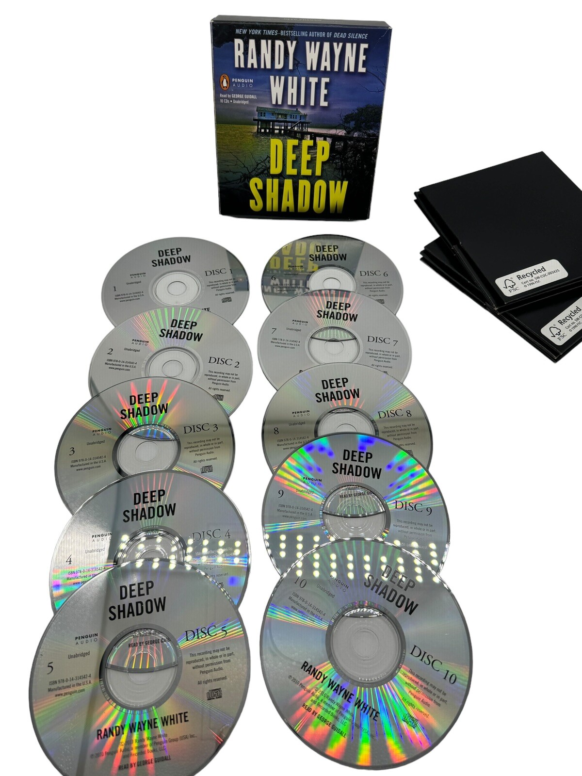 Deep Shadow by Randy Wayne White Unabridged Audio Book CD Doc Ford Series #17