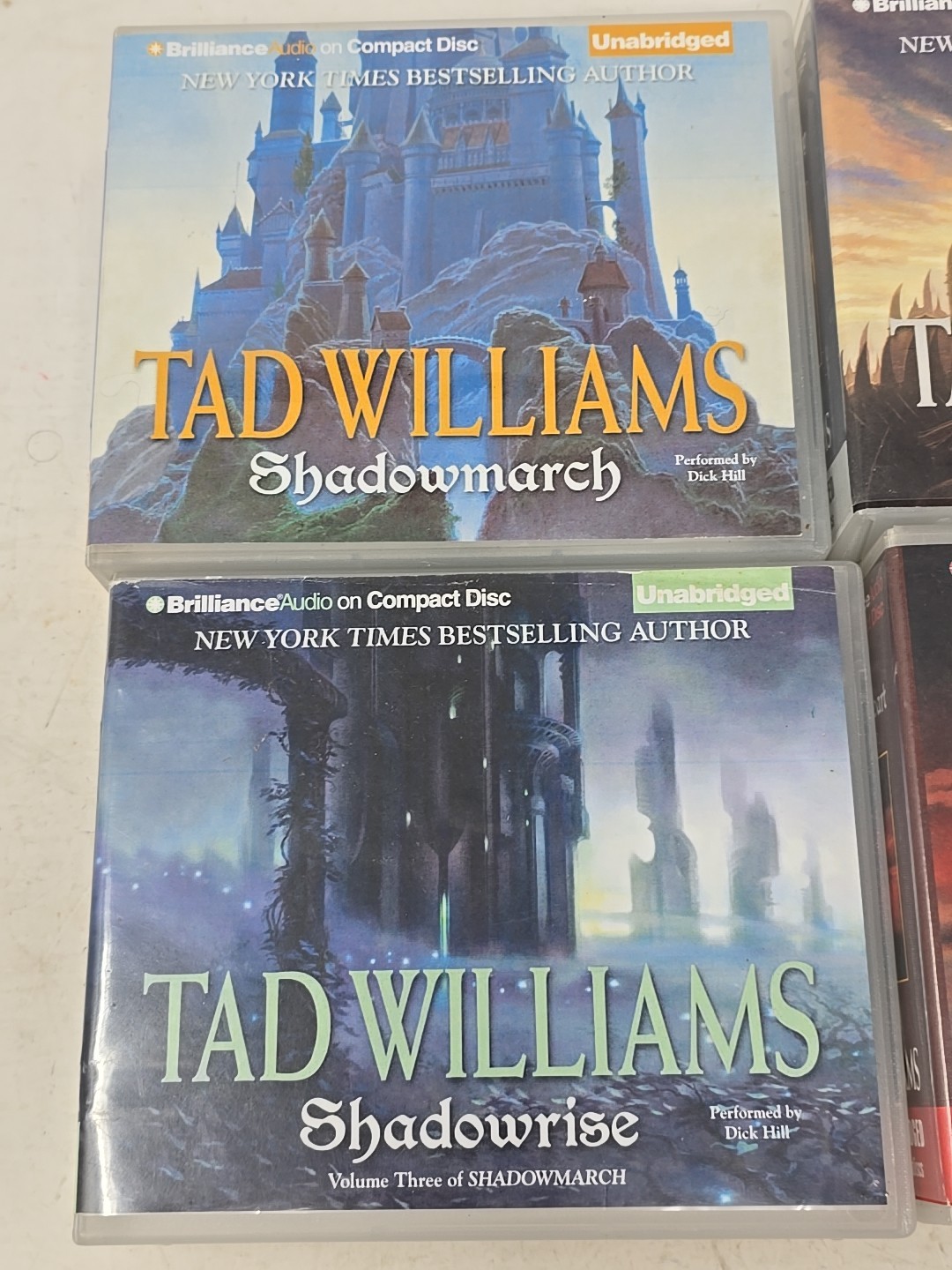 Tad William’s shadowmarch 1-4 brilliance audio on compact disc