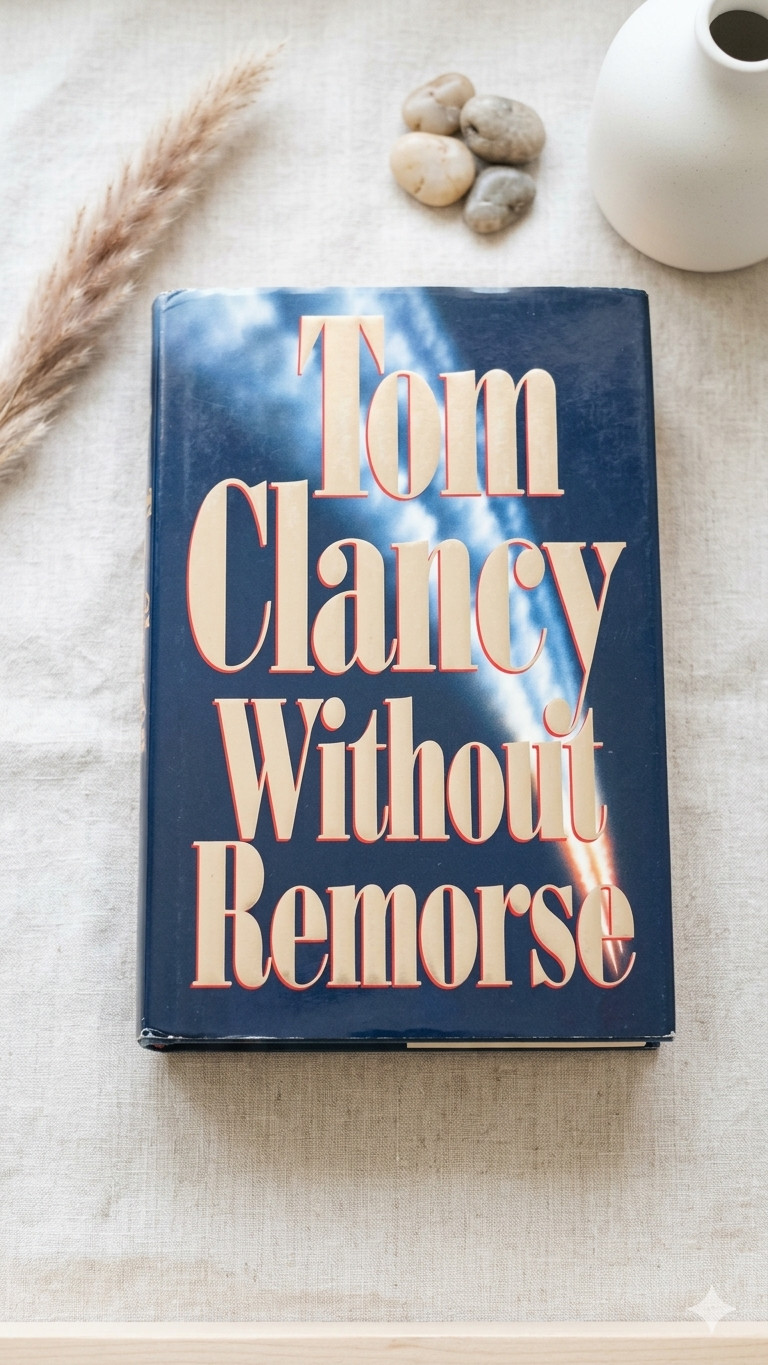 Tom Clancy Without Remorse 1993 HC 1st Edition First Printing Military Thriller