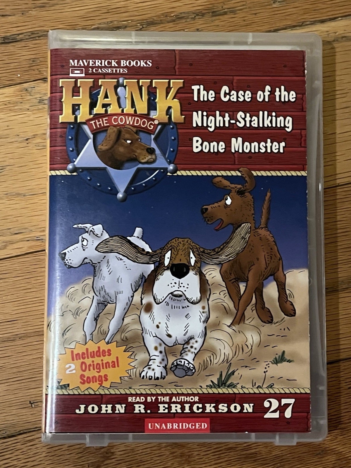 The Case of Night-Stalking Bone Monster Hank The Cowdog Cassette Audiobook 27