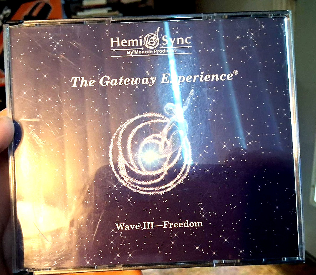 THE GATEWAY EXPERIENCE WAVE III FREEDOM HEMI-SYNC 3 CD SET NEW DEEP MEDITATION