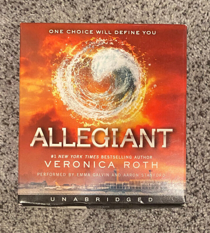 Allegiant by Veronica Roth — Audiobook on CD (Divergent Series #3 — Unabridged)