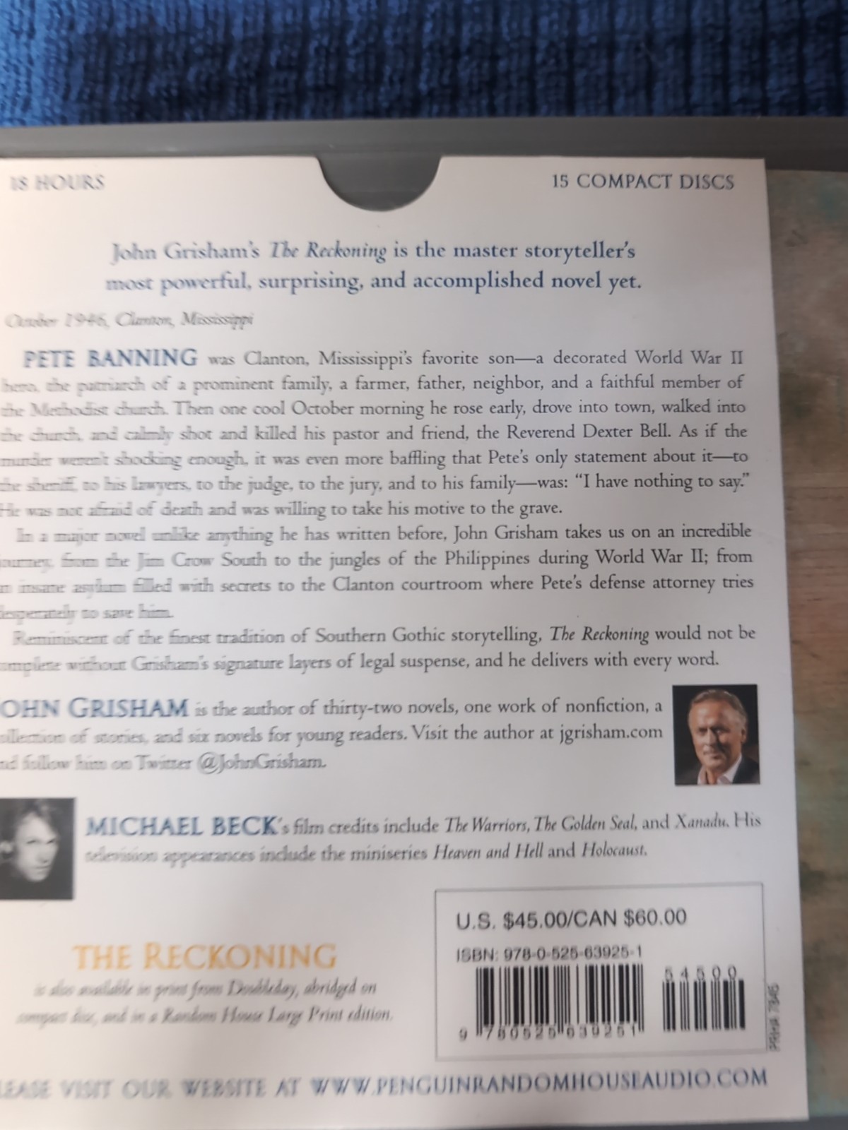 The Reckoning: A Novel