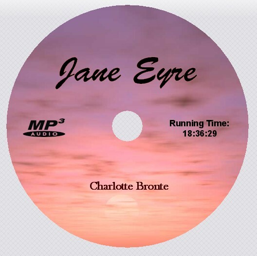 JANE EYRE, Charlotte Bronte, Audio Book, MP3 CD