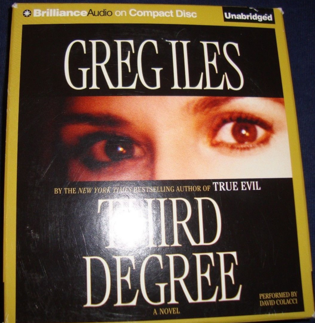 AUDIOBOOK: ‘Third Degree’ By Greg Iles 11 CD Set Ex-Lib True Evil Fiction C6