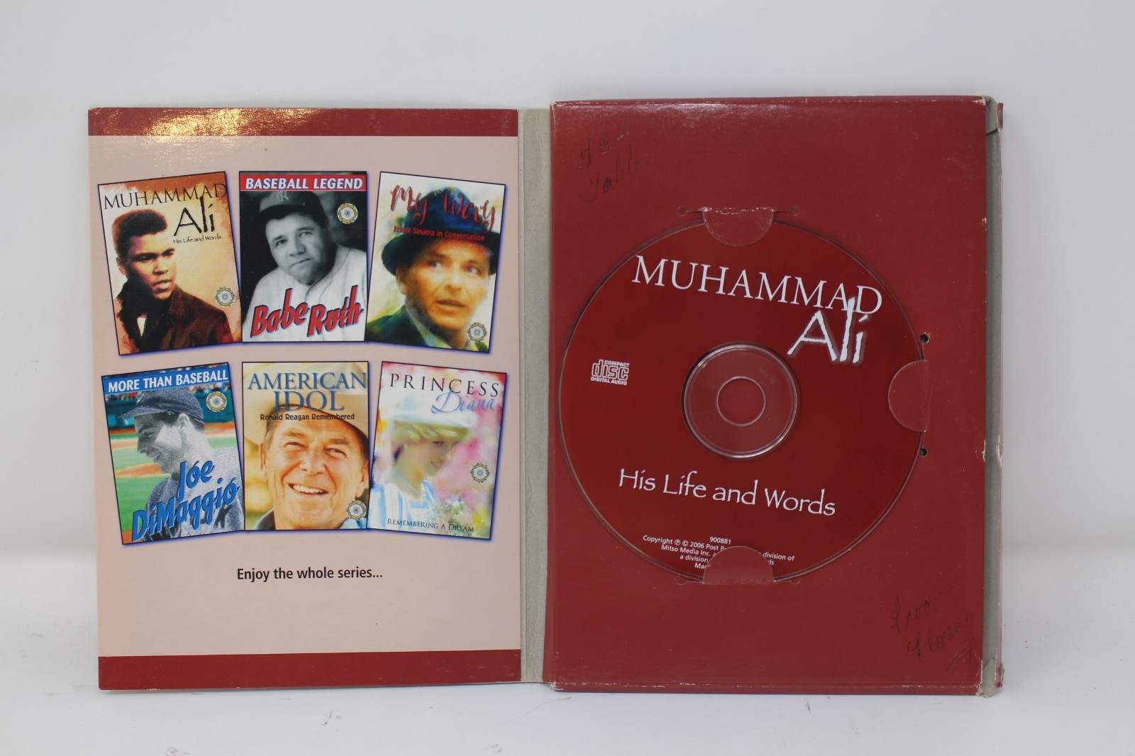 Boxing Legend Mohammad Ali His Life And Words an Audiobook On CD