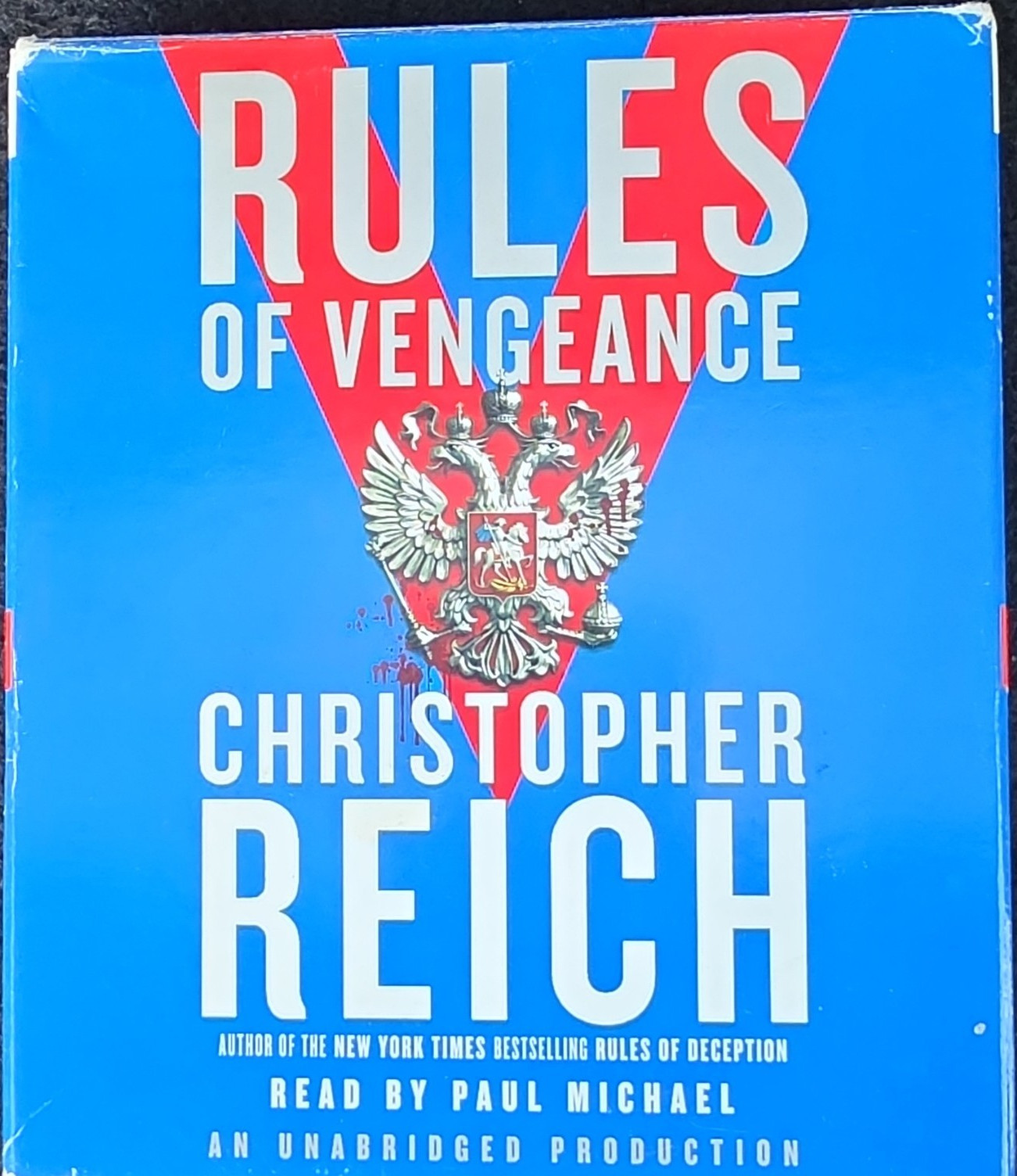 Rules of Vengeance Christopher Reich Audiobook CD 11 Discs Random House Thriller