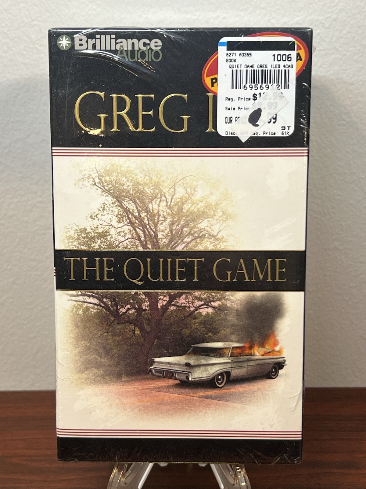 The Quiet Game by Greg Iles (Brilliance Audiobook Cassette Tape Set, 1999) New !