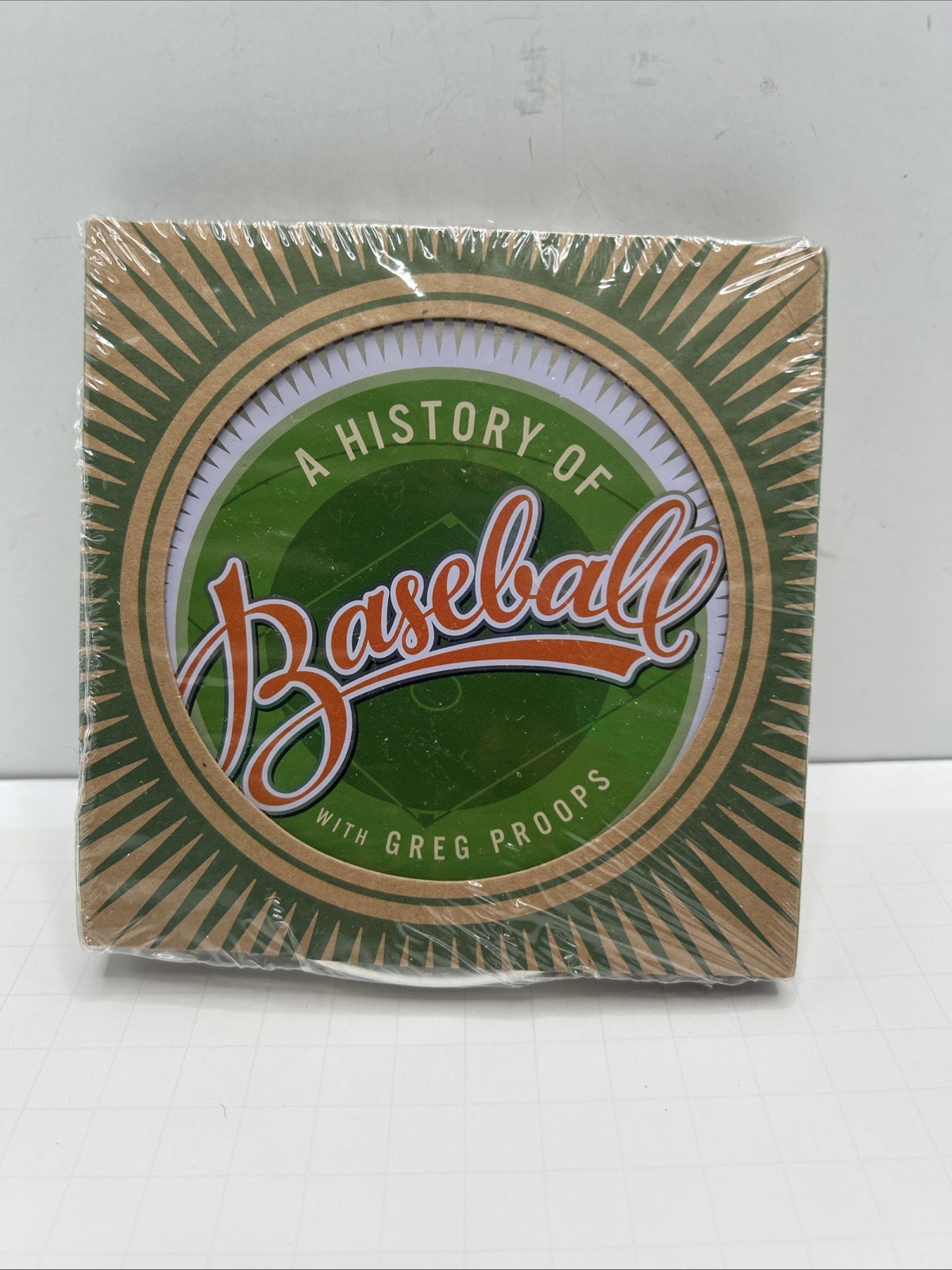 A History of Baseball with Greg Proops Audio Book CD 2-Discs in Tin