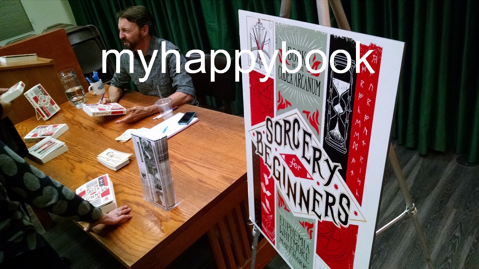 SIGNED Sorcery for Beginners by Matt Harry and Juliane Crump, new, autographed