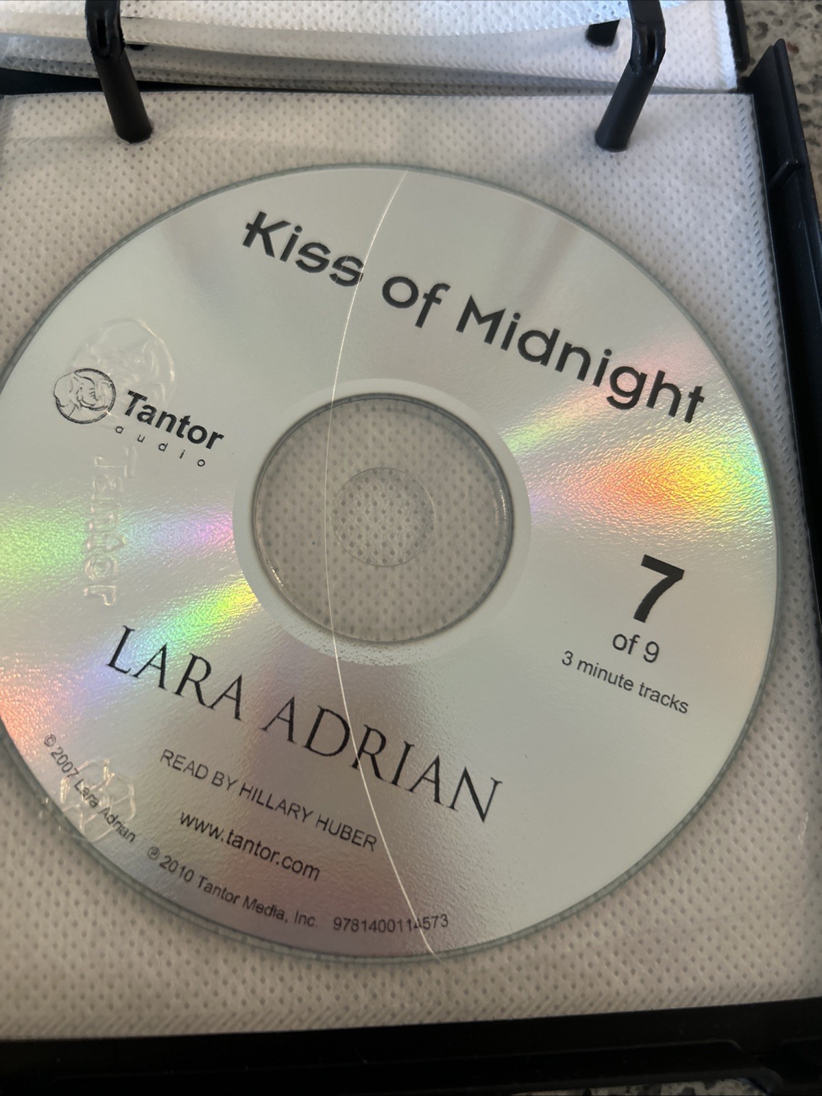 Kiss of Midnight by Lara Adrian Midnight Breed #1 Audiobook 9 CD’s Lk New