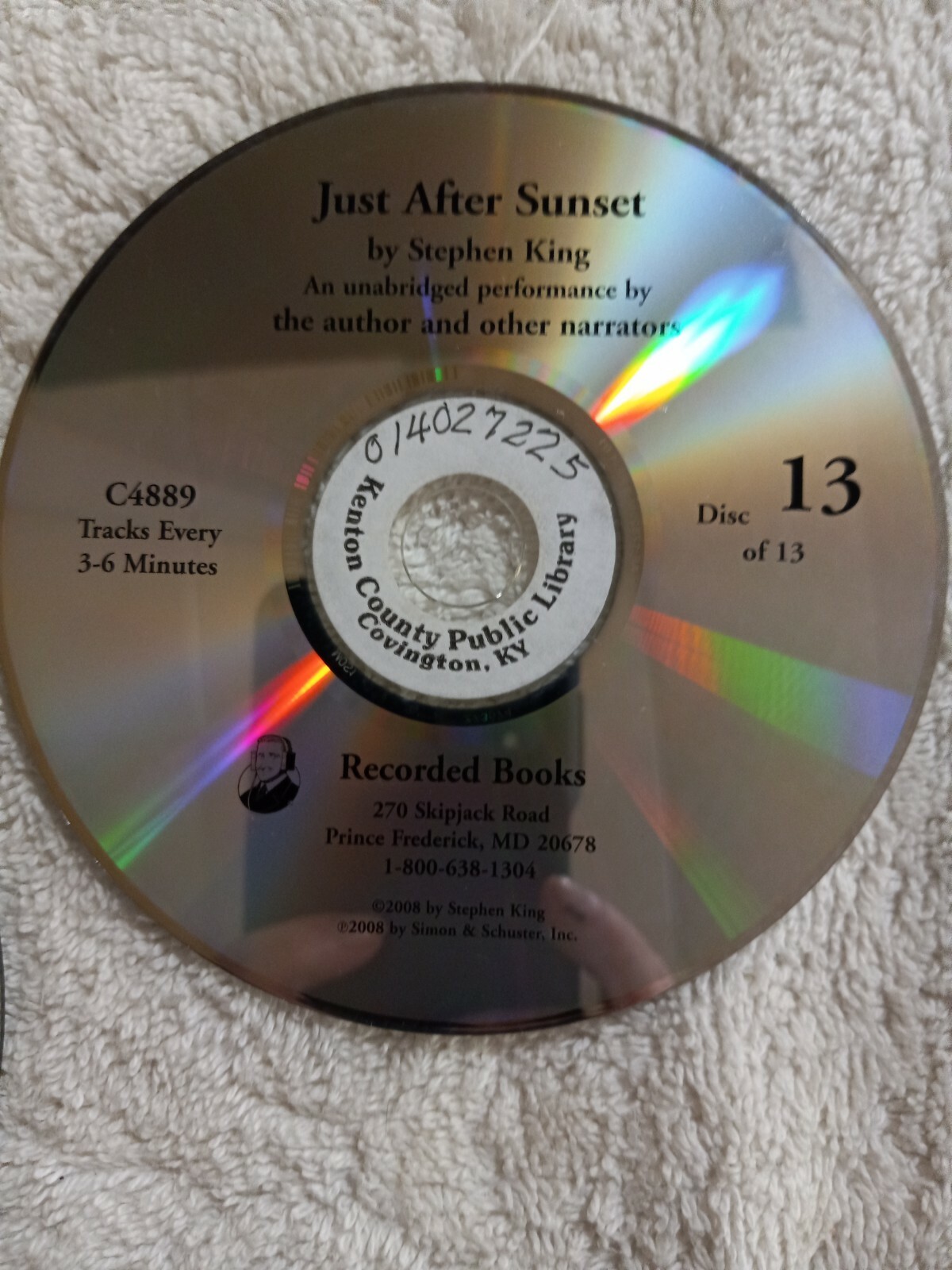 Just After Sunset by Stephen King (2008, Audiobook, Unabridged)