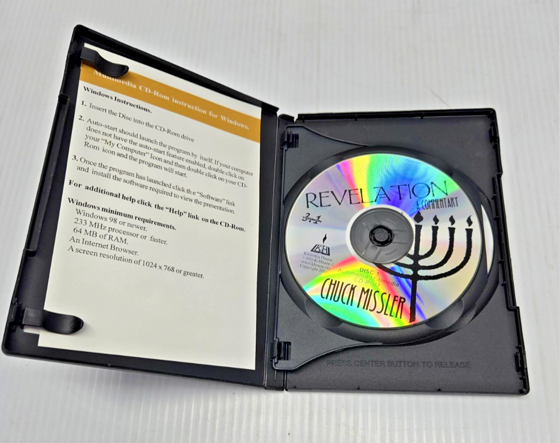 Chuck Missler, Complete Set Of 46 CD-ROM Commentary, New/Old Testament