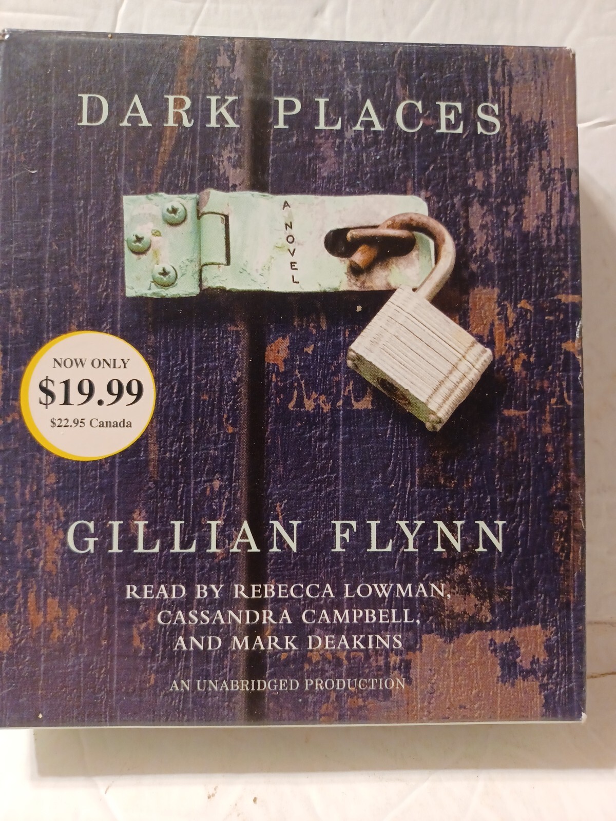 DARK PLACES — GILLIAN FLYNN — AUDIO BOOK — CD — 11 Disc Set — UNABRIDGED