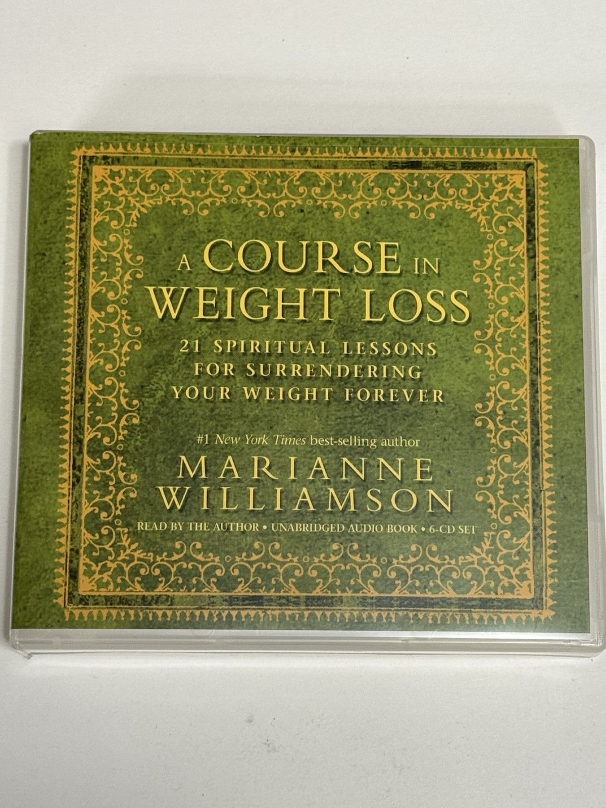 A Course in Weight Loss Marianne Williamson Audiobook CD Unabridged 6 CDs