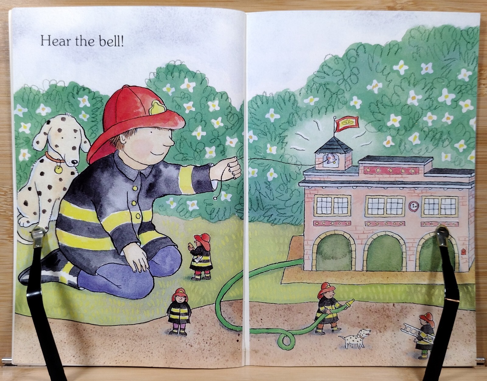 I’m a Fire Fighter by Mary Packard (1995, Paperback) with Flash Cards