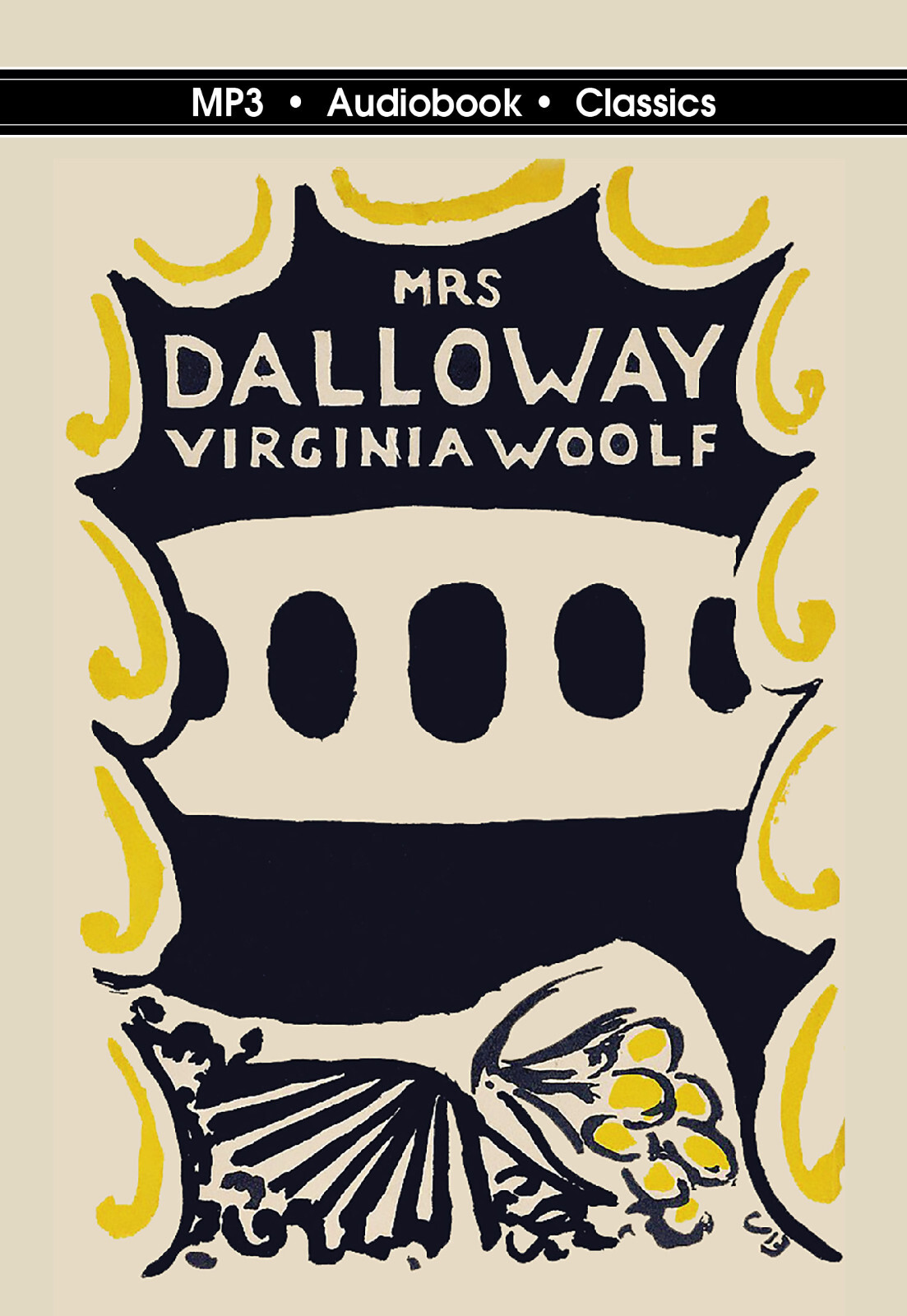Mrs. Dalloway — Unabridged MP3 CD Audiobook in DVD case