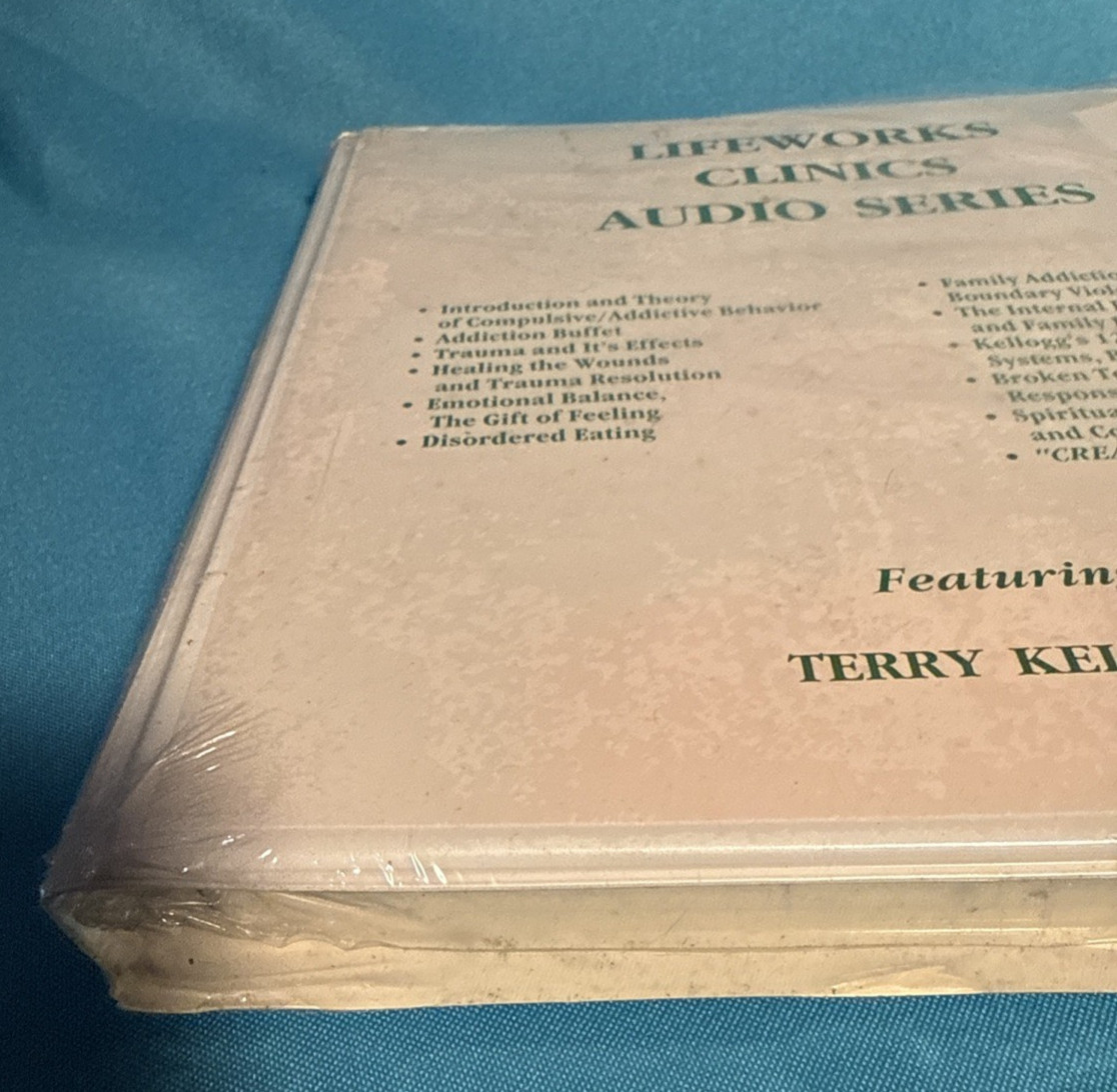 RARE SEALED Terry Kellogg LifeWorks Clinics Audio Series (1992) Addiction