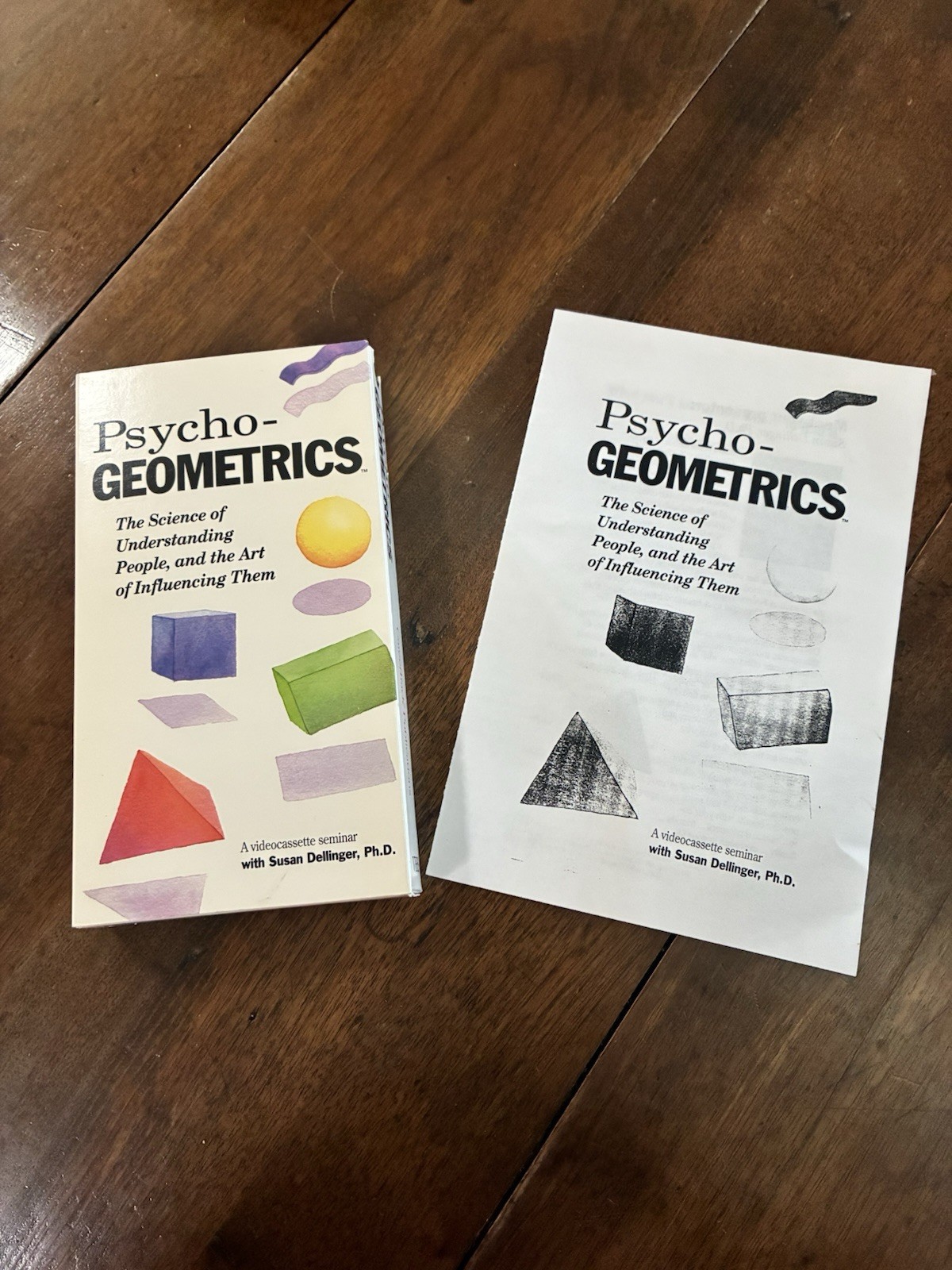 Career track «Psycho-Geometrics» Videocassette Seminar