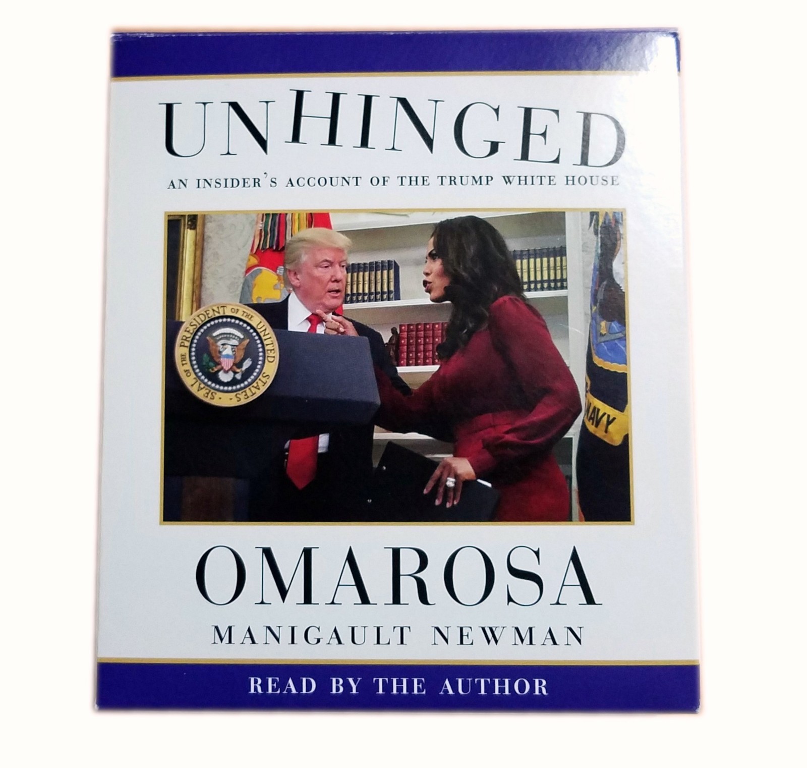 Unhinged: An Insider’s Account of the Trump White House by Omarosa… 9 Audio CDs