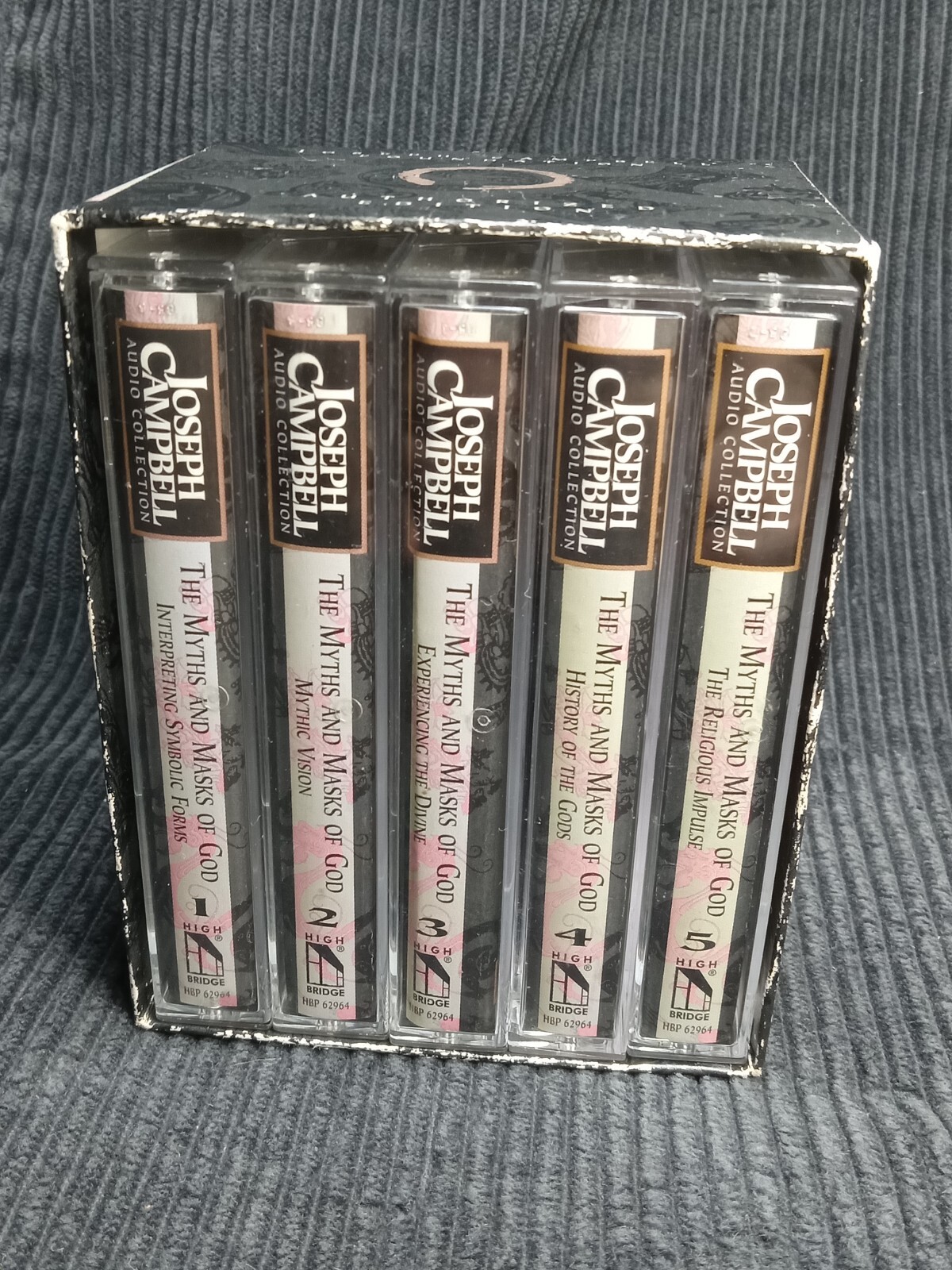 Joseph Campbell Audio Collection The Myths & Masks Of God Volume 5 Cassettes