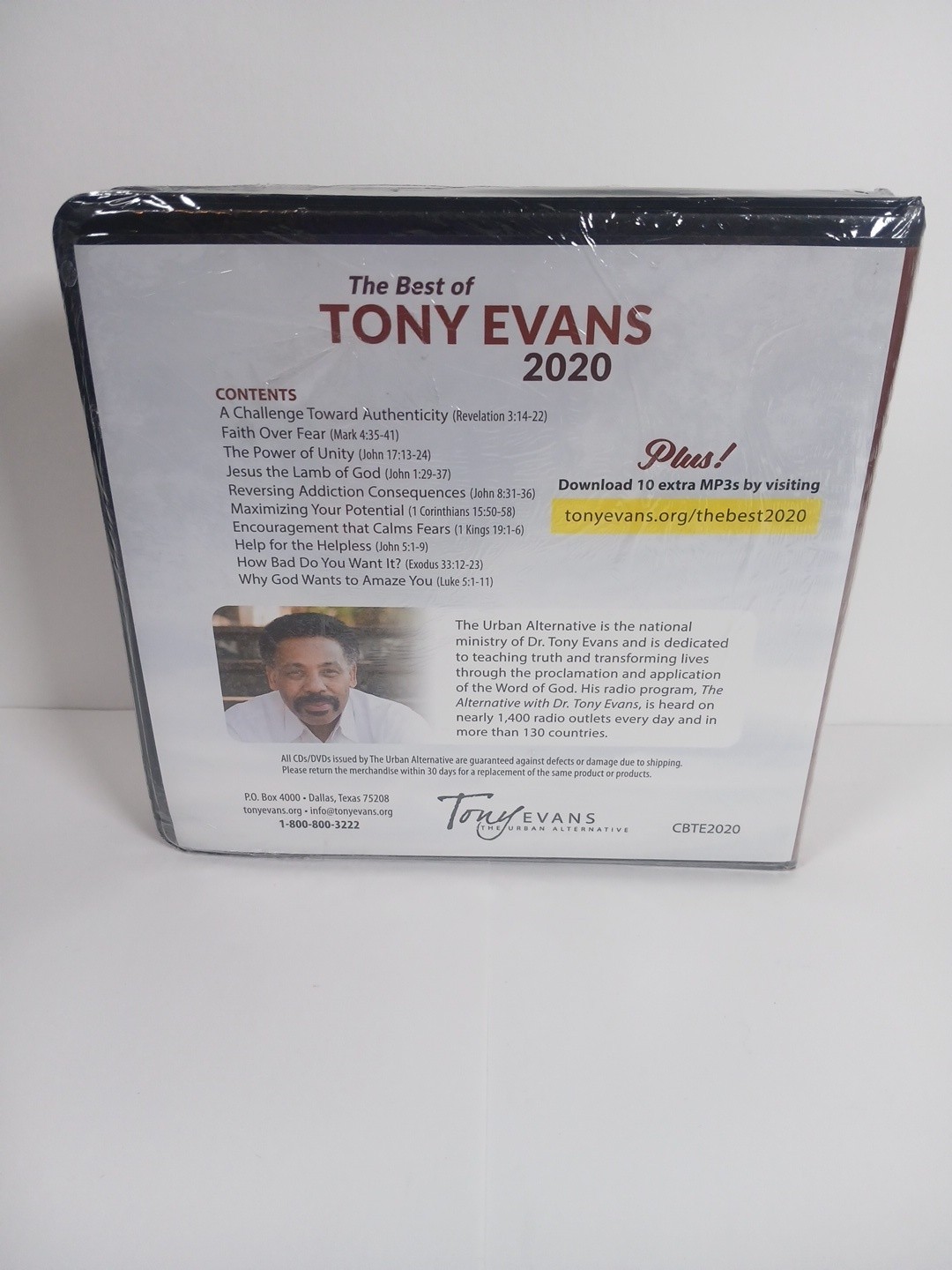 The Best Of Tony Evans 2020 Audiobook CD Brand New Sealed