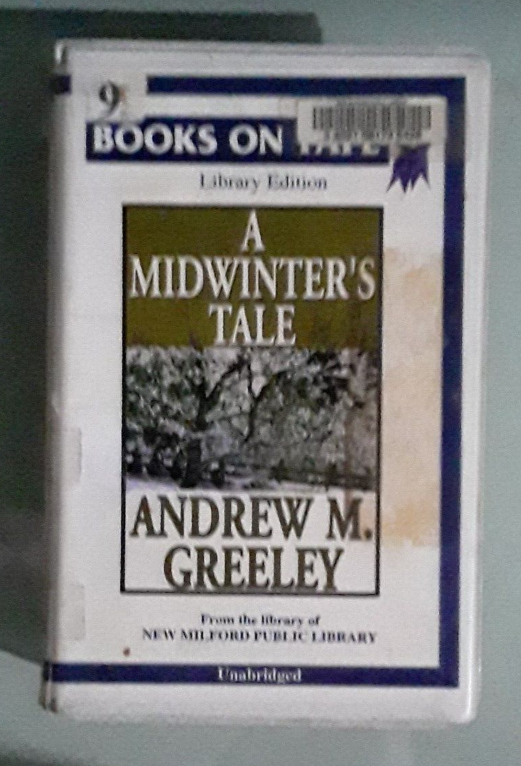 andrew m greeley A MIDWINTERS TALE unabridged CASSETTE TAPE not cd