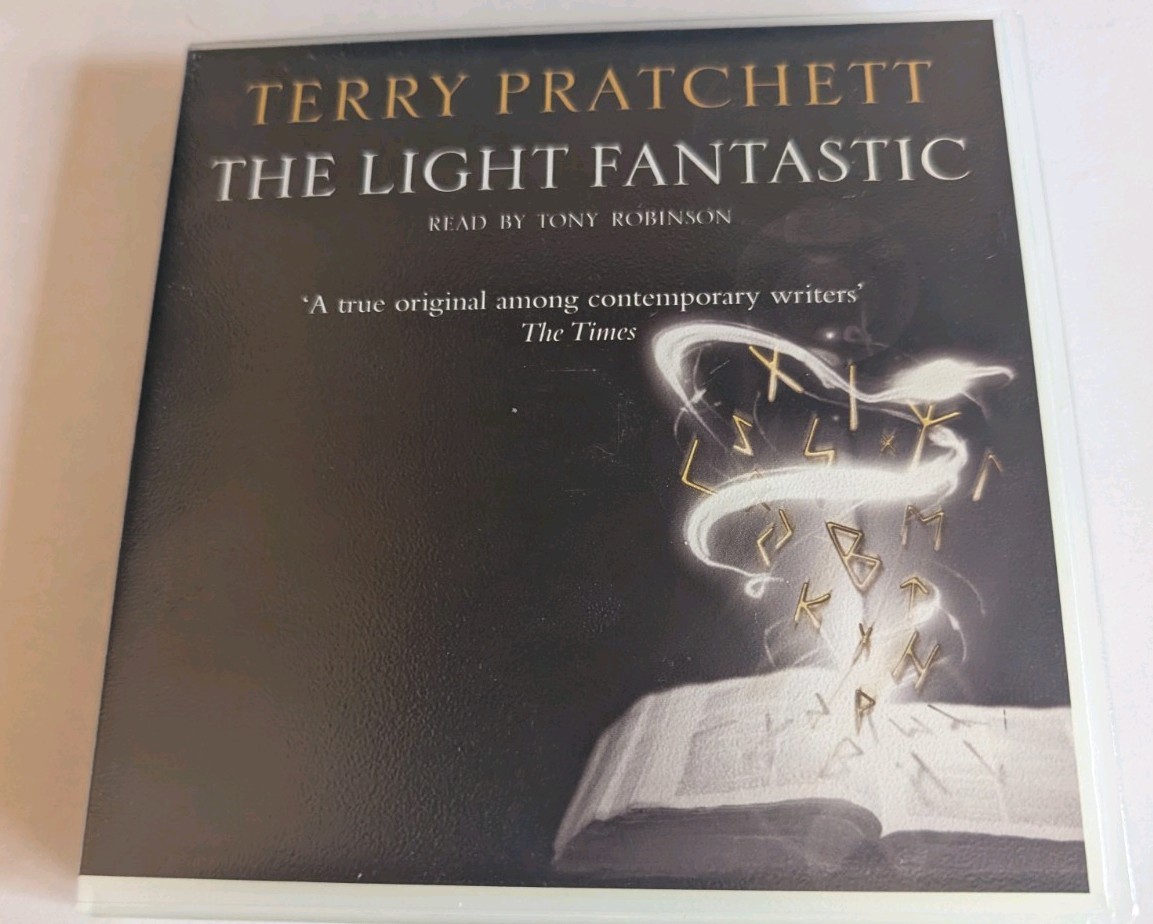 The Light Fantastic Terry Pratchett Audio Book Cds Read Tony Robinson discworld