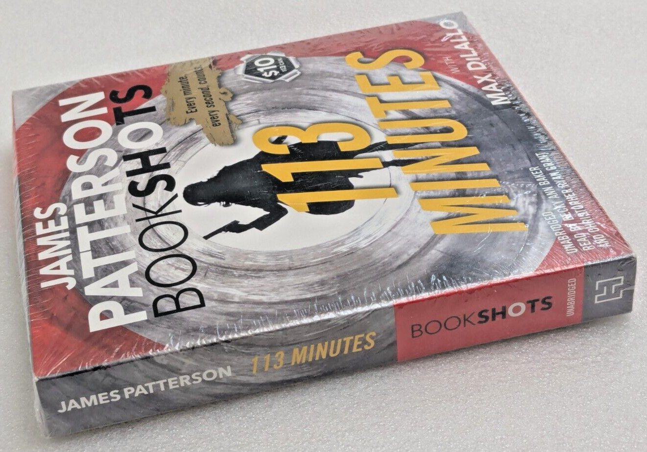 113 Minutes James Patterson Bookshots Max with DiLallo (CD-Audiobook, 2016) NEW