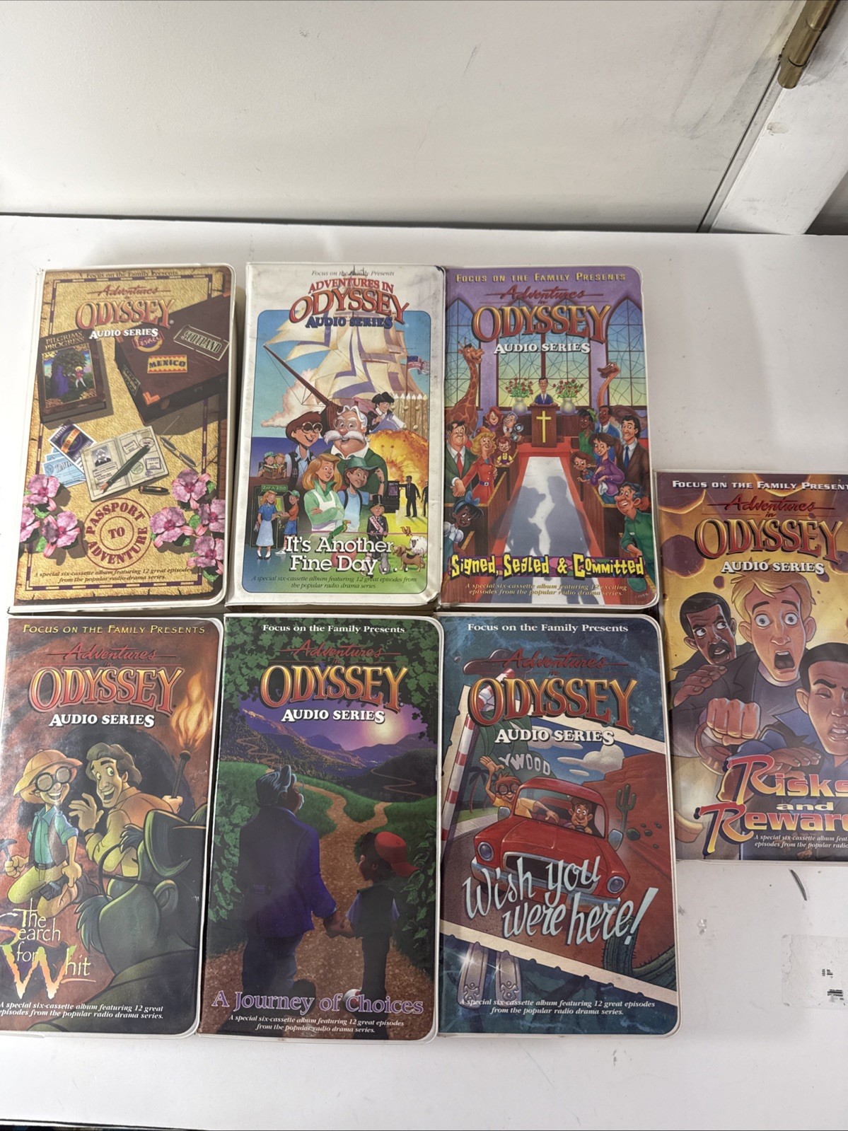 Vintage Adventures In Odyssey, Cassette Tapes, Huge Lot, 84 Episodes, Fair Shape