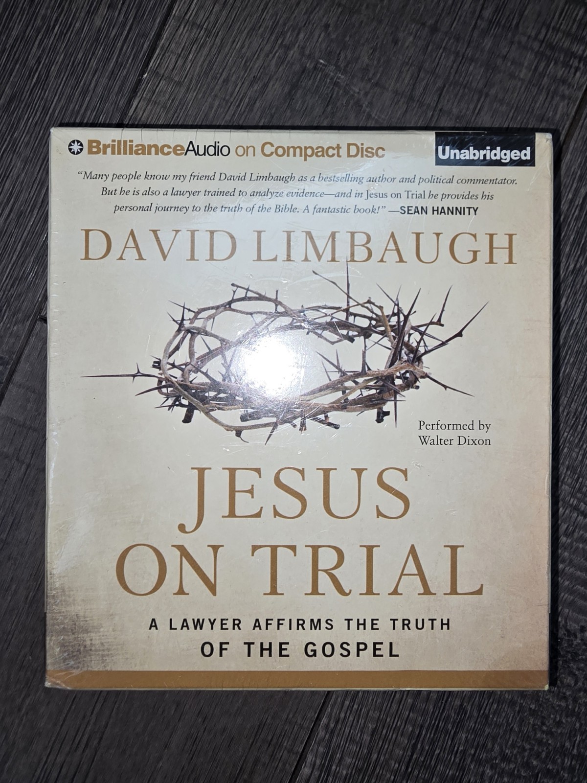 NEW Sealed — Jesus on Trial by David Limbaugh (CD, 2014, Unabridged)