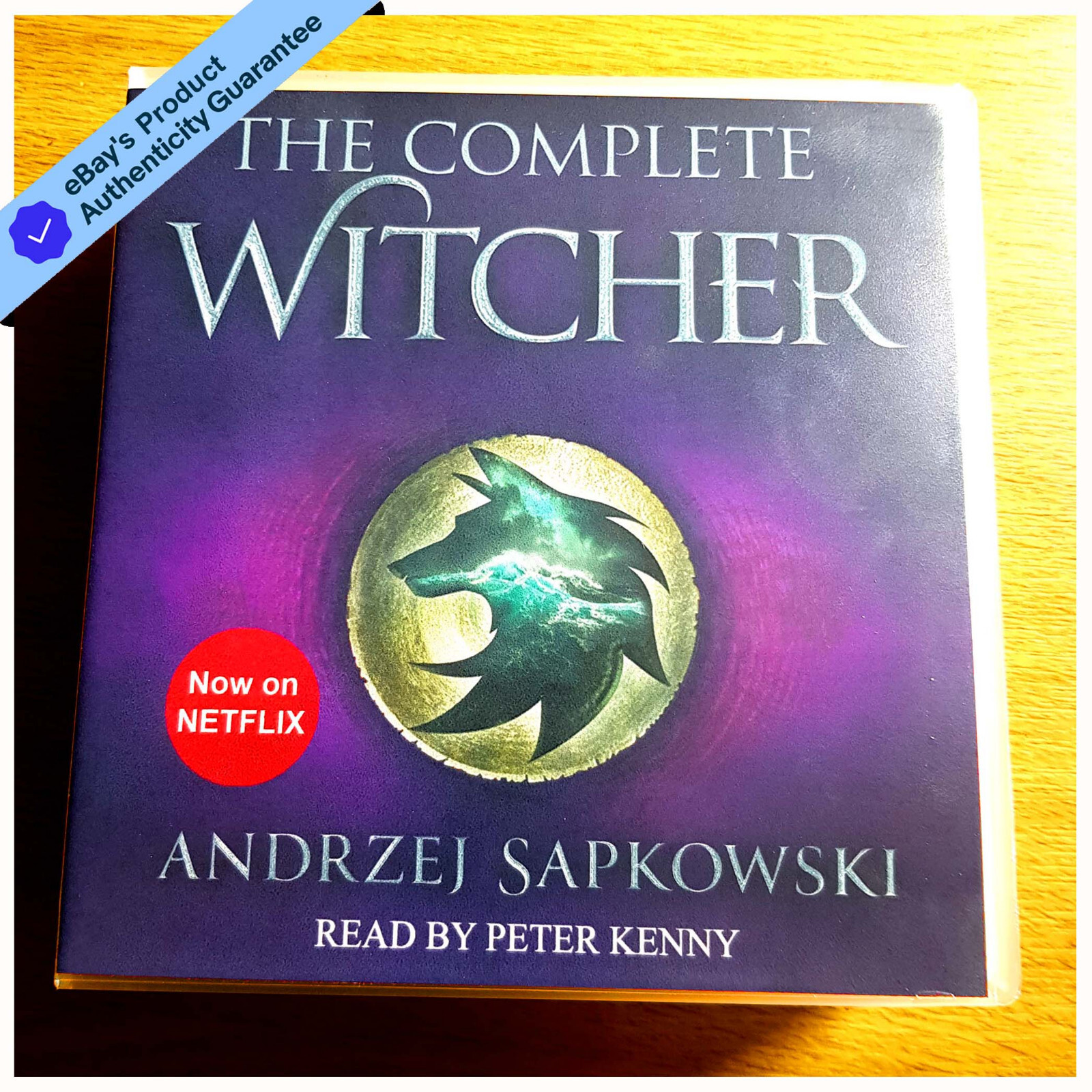 The Witcher Audiobook Complete set. All 8 Books Unabridged Read By Peter Kenny.