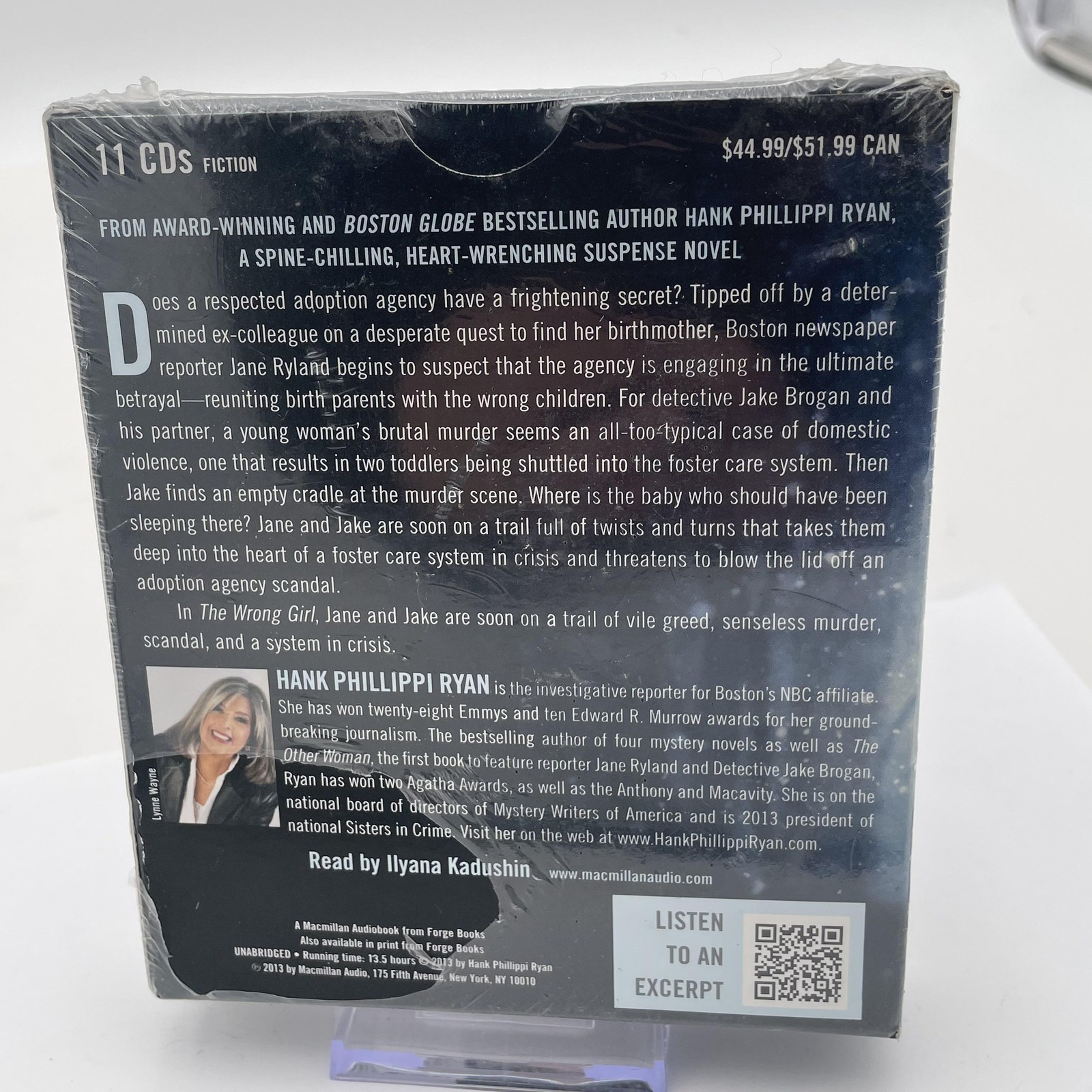 The Wrong Girl Hank Phillippi Ryan Audiobook 11 CDs Unabridged Mystery