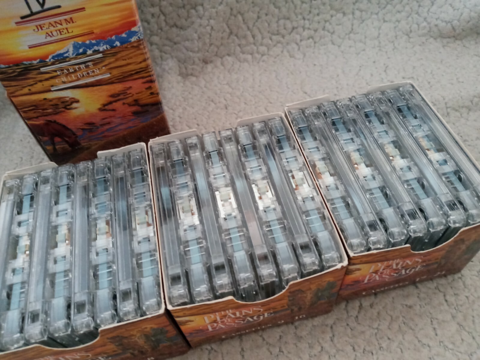 The Plains Of Passage Jean M Auel Earth’s Children Unabridged Audio Cassettes