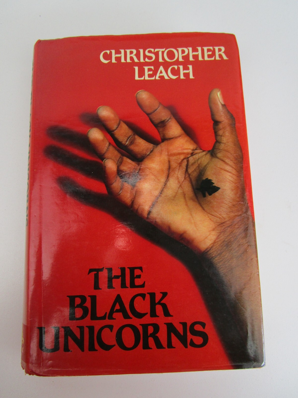 The Black Unicorns by Christopher Leach, Hardcover Book, Vintage 1983, Ex Lib
