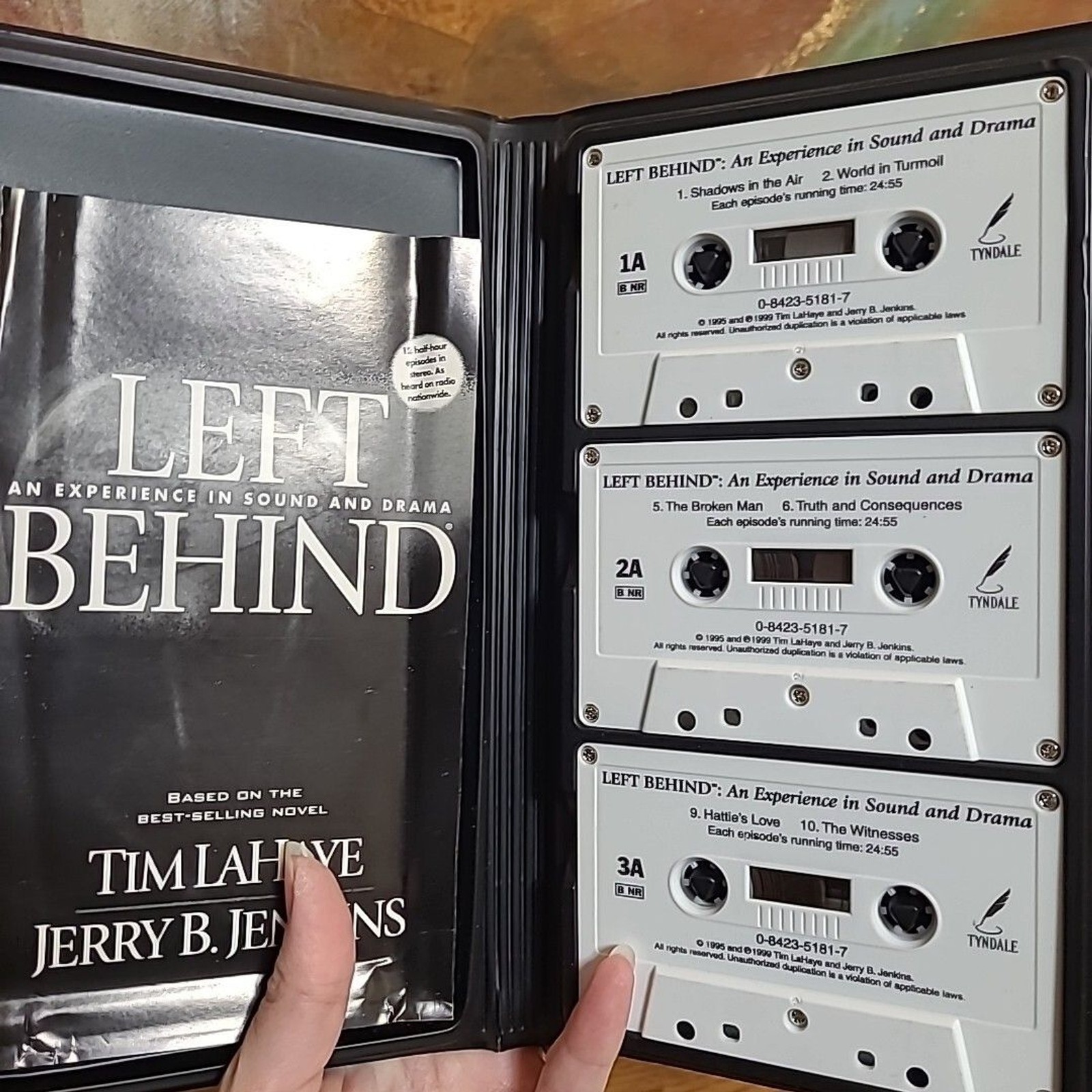 Left Behind Series Lahaye/Jenkins Audio Book Cassette Tape Set Lot Of 7 1-7