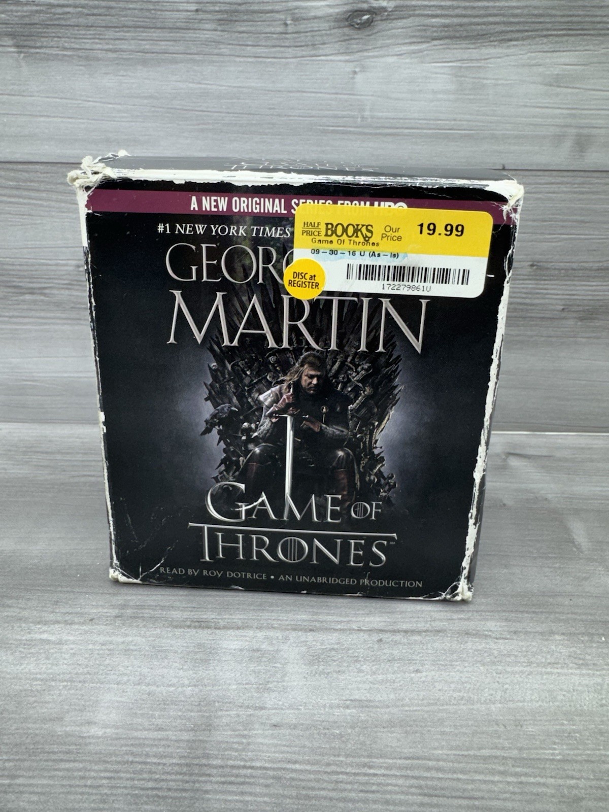 A Game of Thrones by George R. R. Martin Audio Book 28 Discs Tested