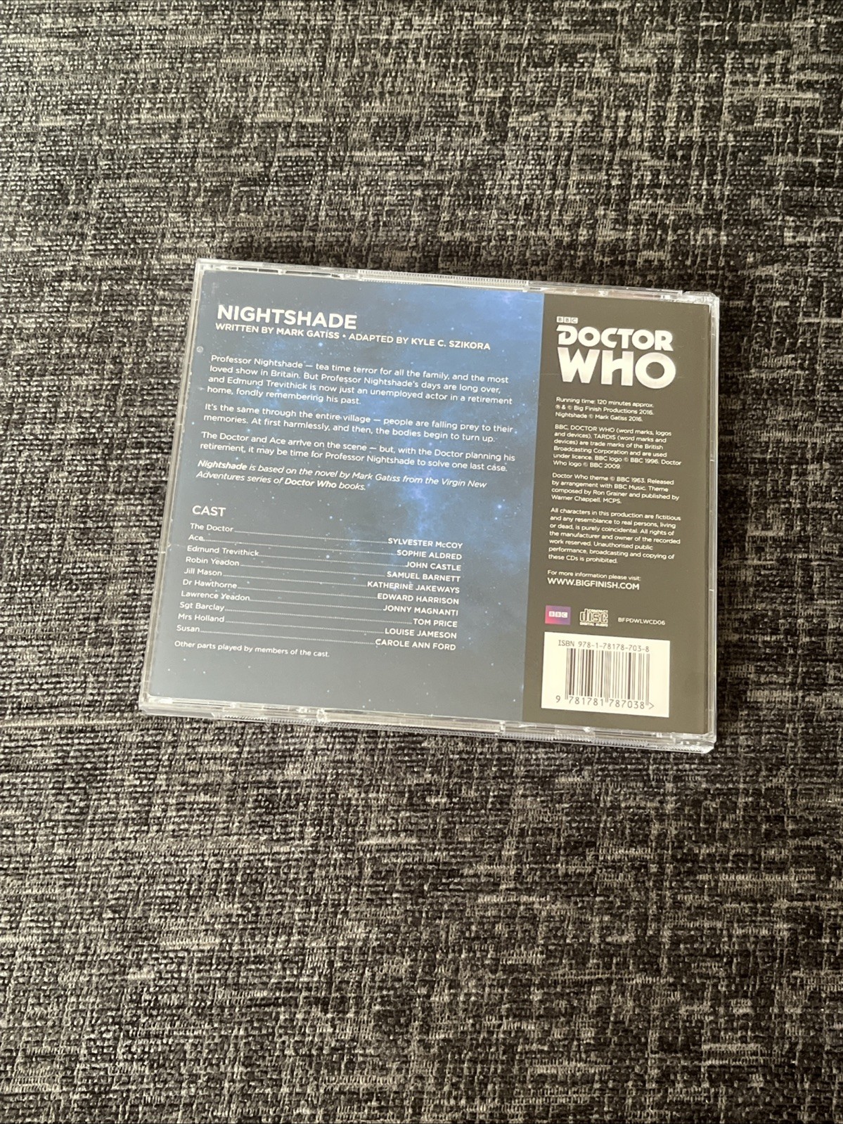 Doctor Who — Nightshade — Audio CD — Big Finish