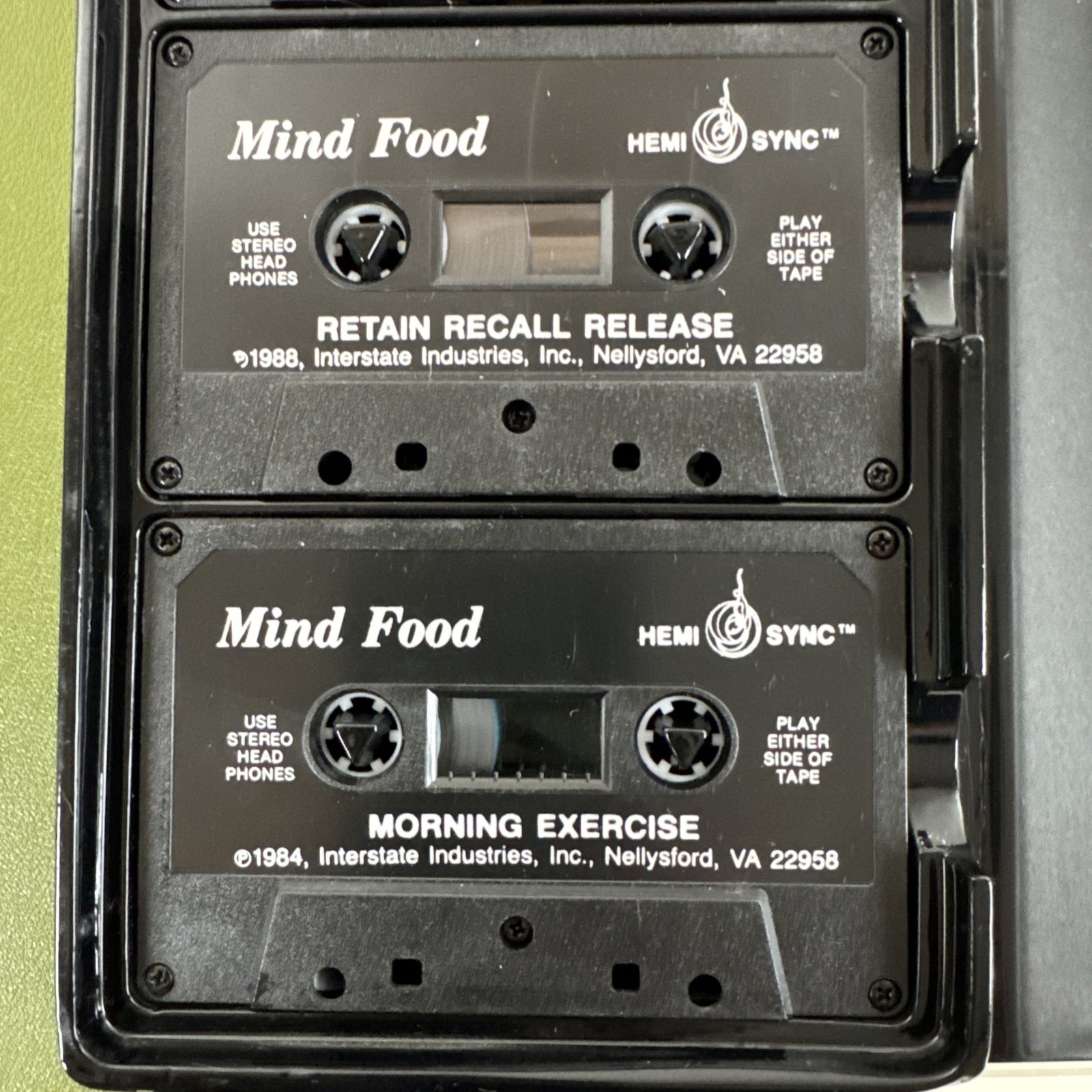 Progressive Accelerated Learning Monroe Institute ‘83 Hemi-Sync 6 Cassettes