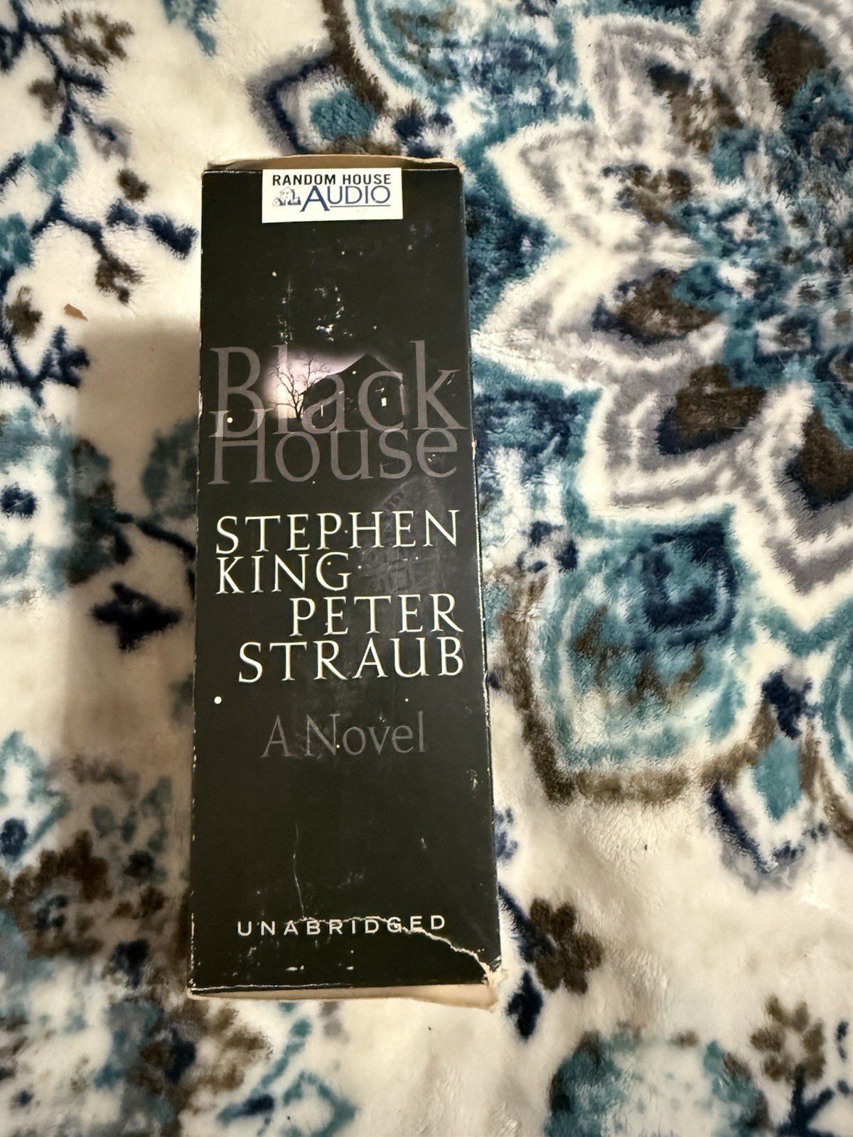 RARE Stephen King Black House Cassette Audio Frank Muller COMPLETE Unabridged