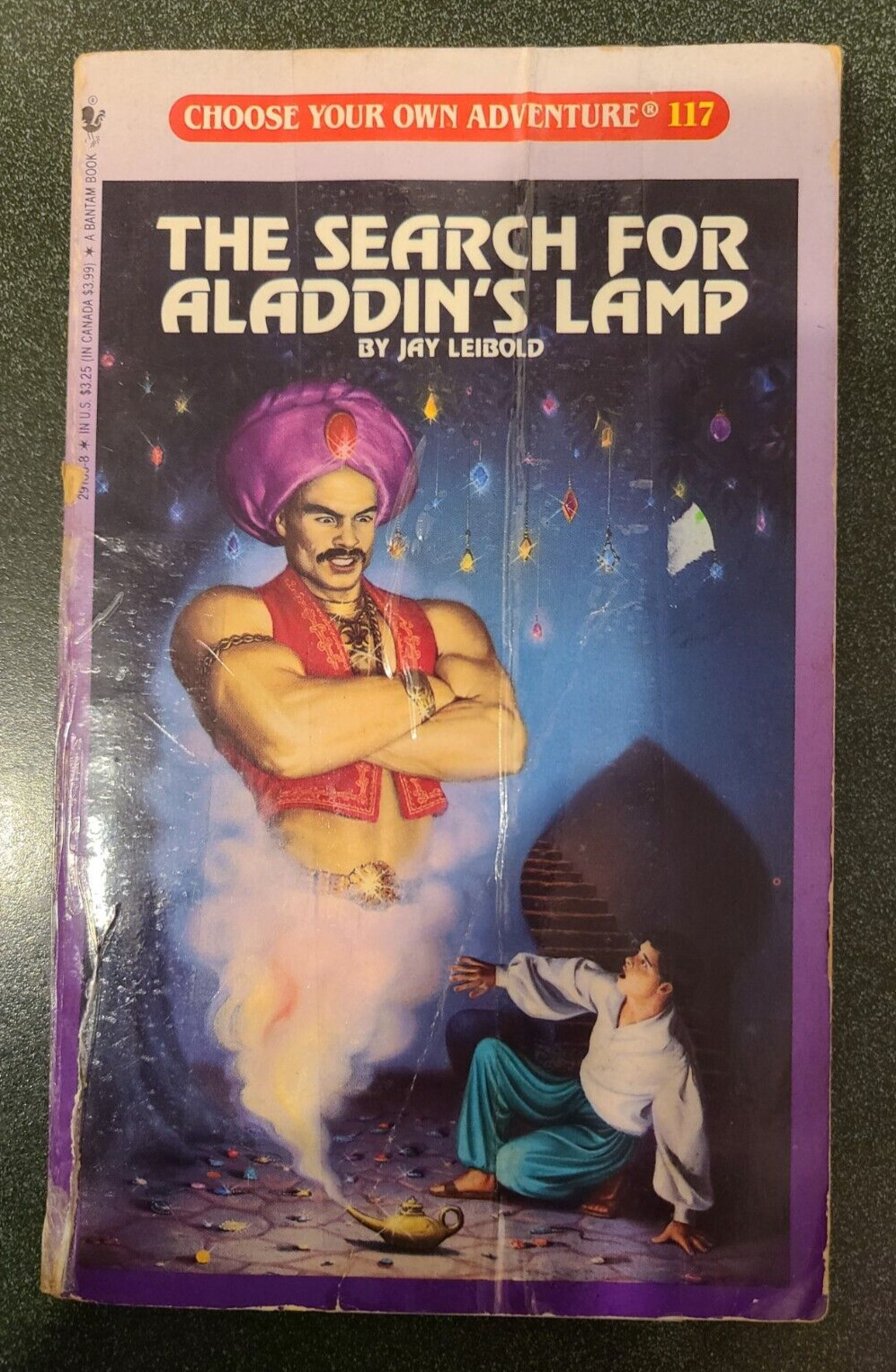 Vintage The Search for Aladdin’s Lamp, Choose Your Own Adventure #117 J Leibold