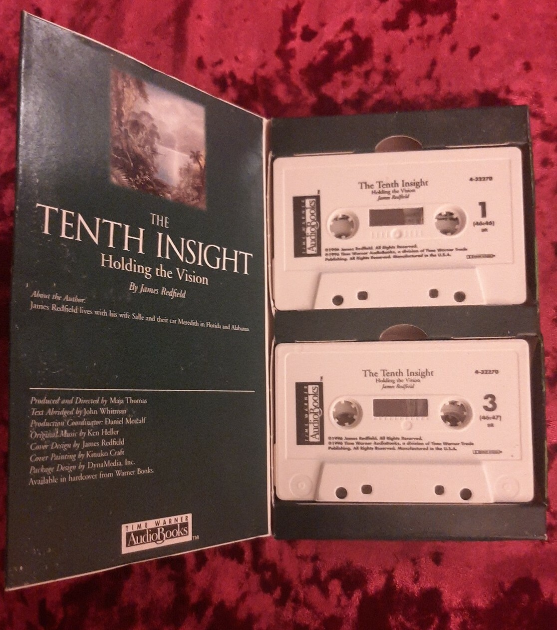 James Redfield: The Tenth Insight; Holding the Vision (4 Cassettes) *AudioBooks*