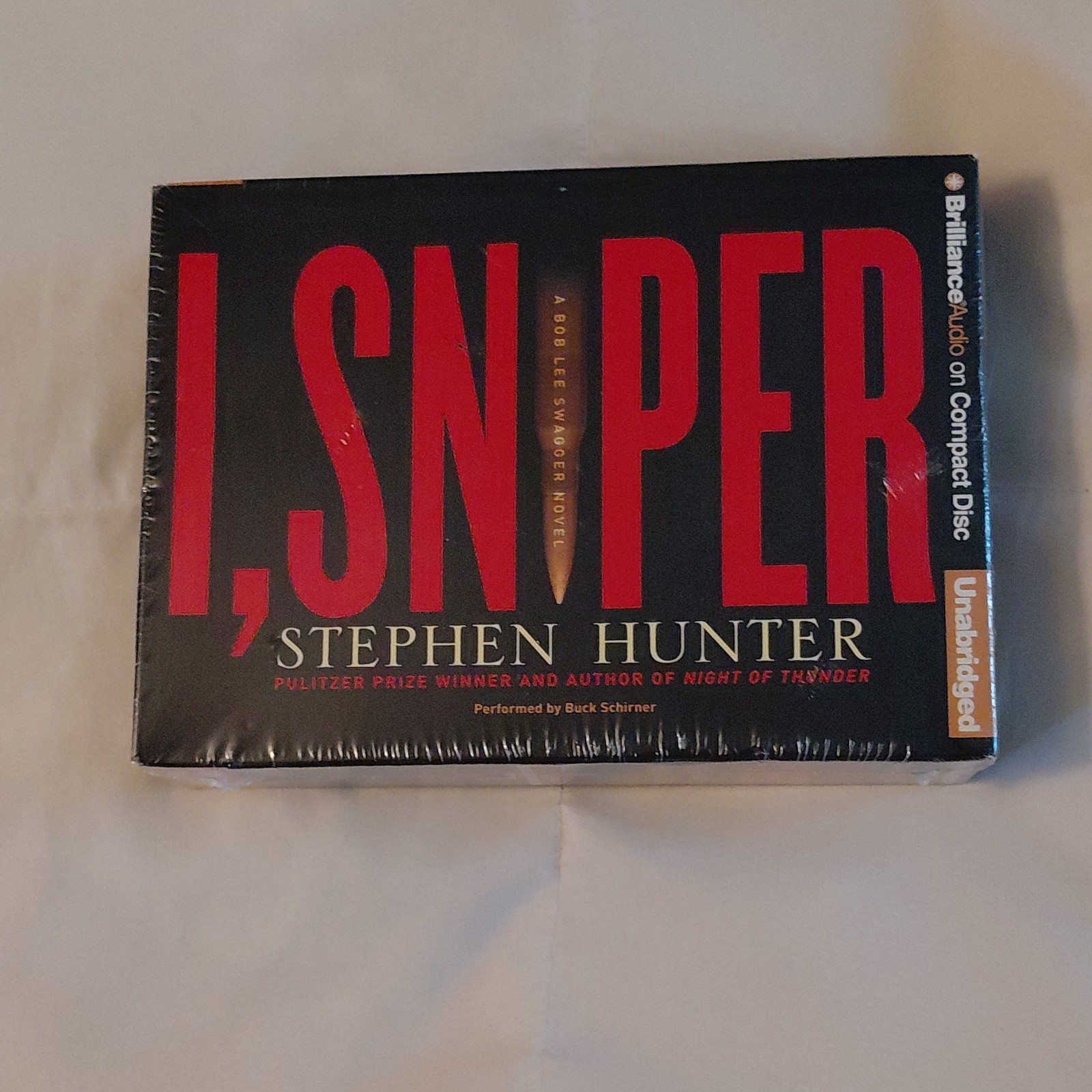I, Sniper by Stephen Hunter Unabridged Audio CD Brilliance Audio Bob Lee Swagger