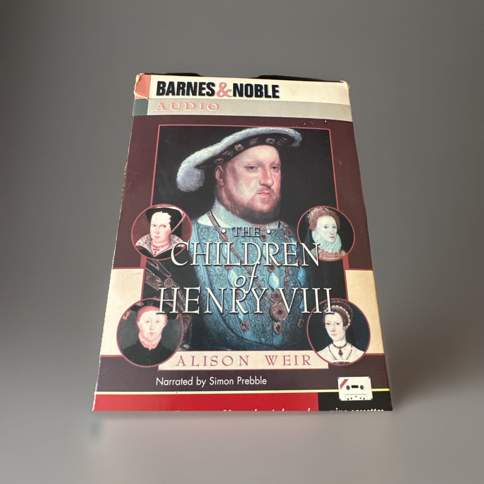 The Six Wives of Henry VIII Alison Weir 13‑Cassette Audiobook Sealed RARE-Preown